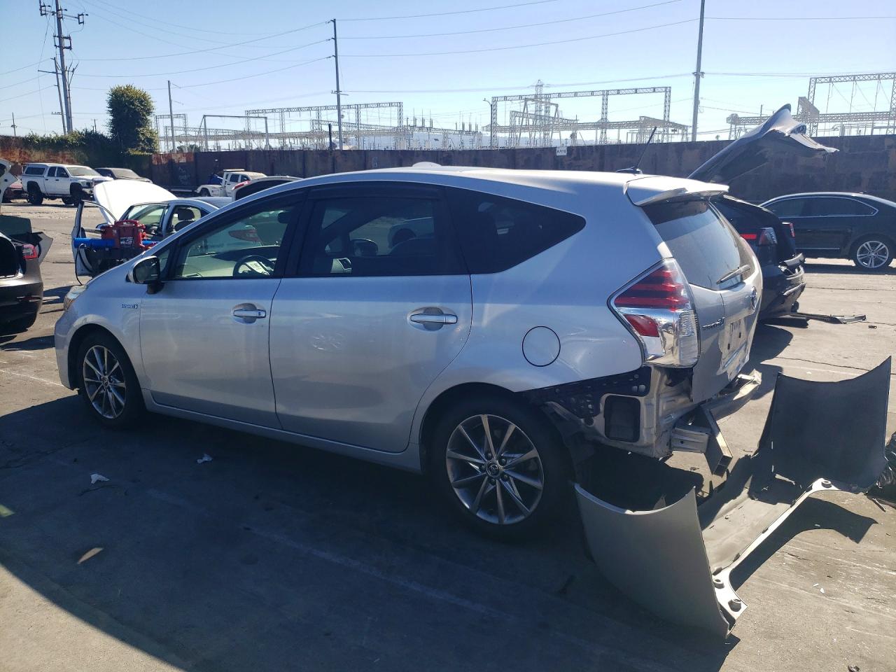 2015 Toyota Prius V Five Gray vin: JTDZN3EU6FJ039913