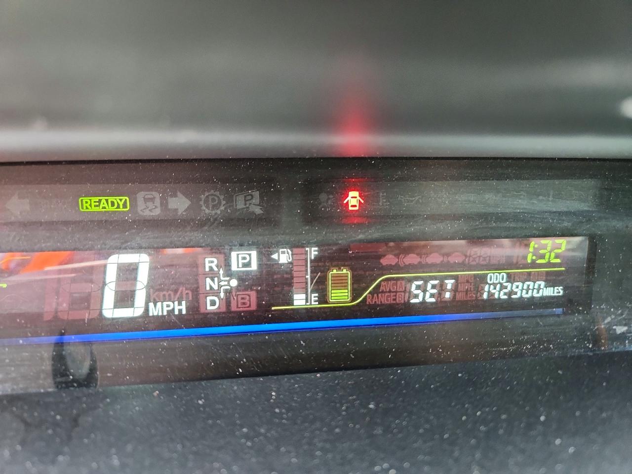 2012 Toyota Prius V Three Красный vin: JTDZN3EU7C3030461