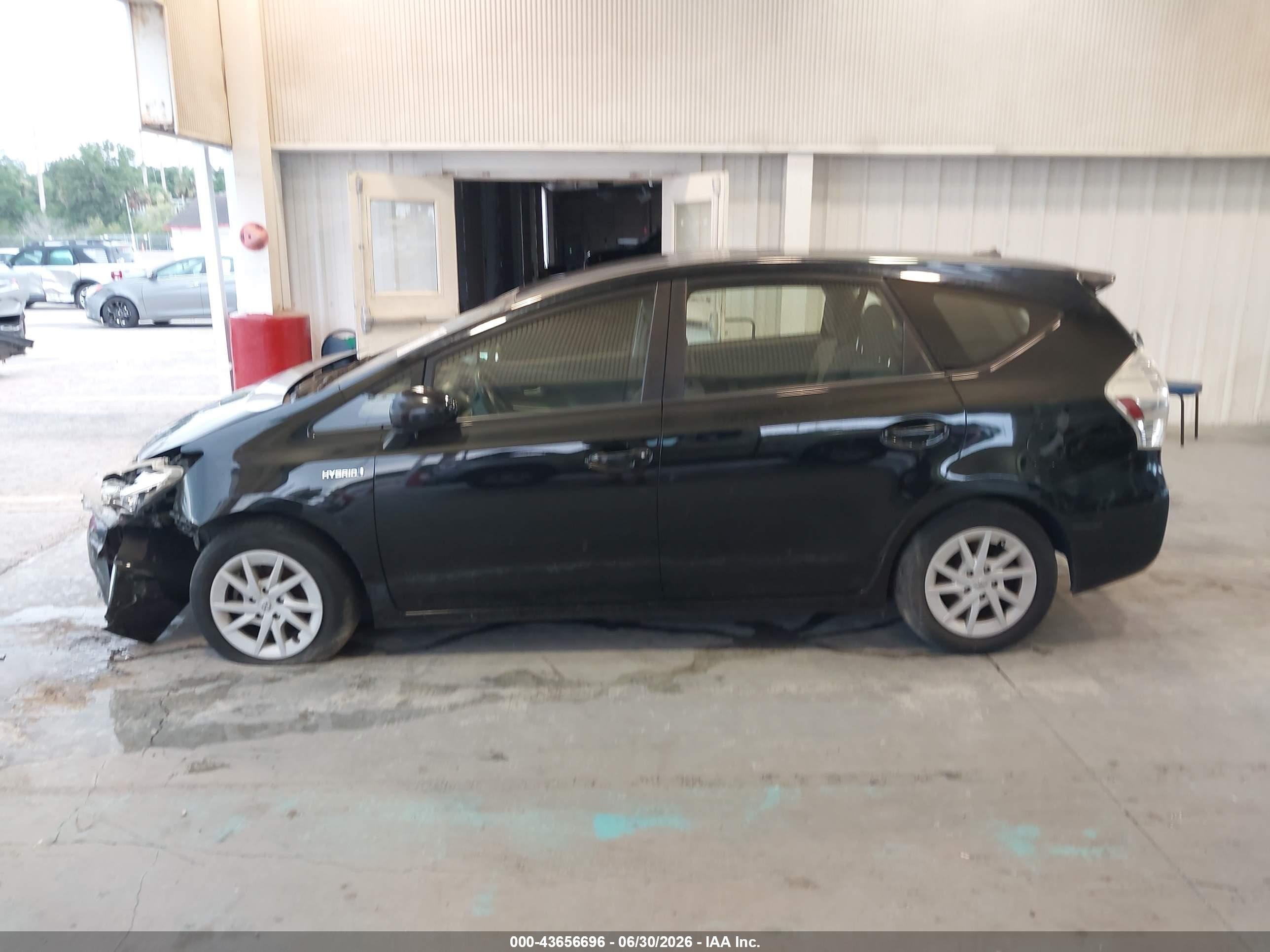 2012 Toyota Prius V Three Black vin: JTDZN3EU7C3079174