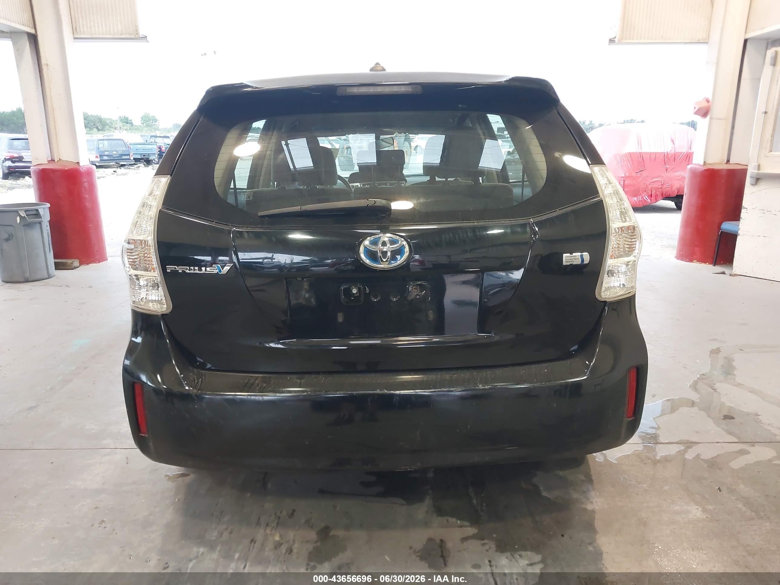 2012 Toyota Prius V Three Black vin: JTDZN3EU7C3079174