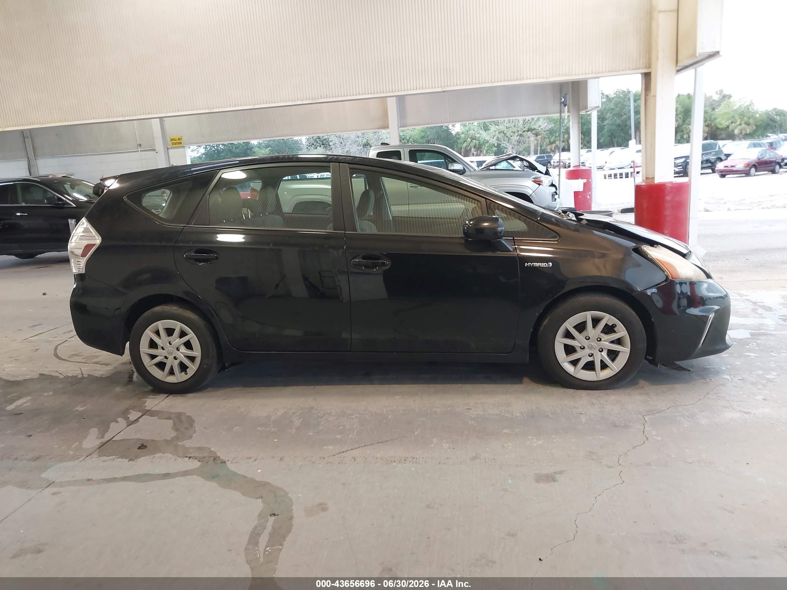 2012 Toyota Prius V Three Black vin: JTDZN3EU7C3079174