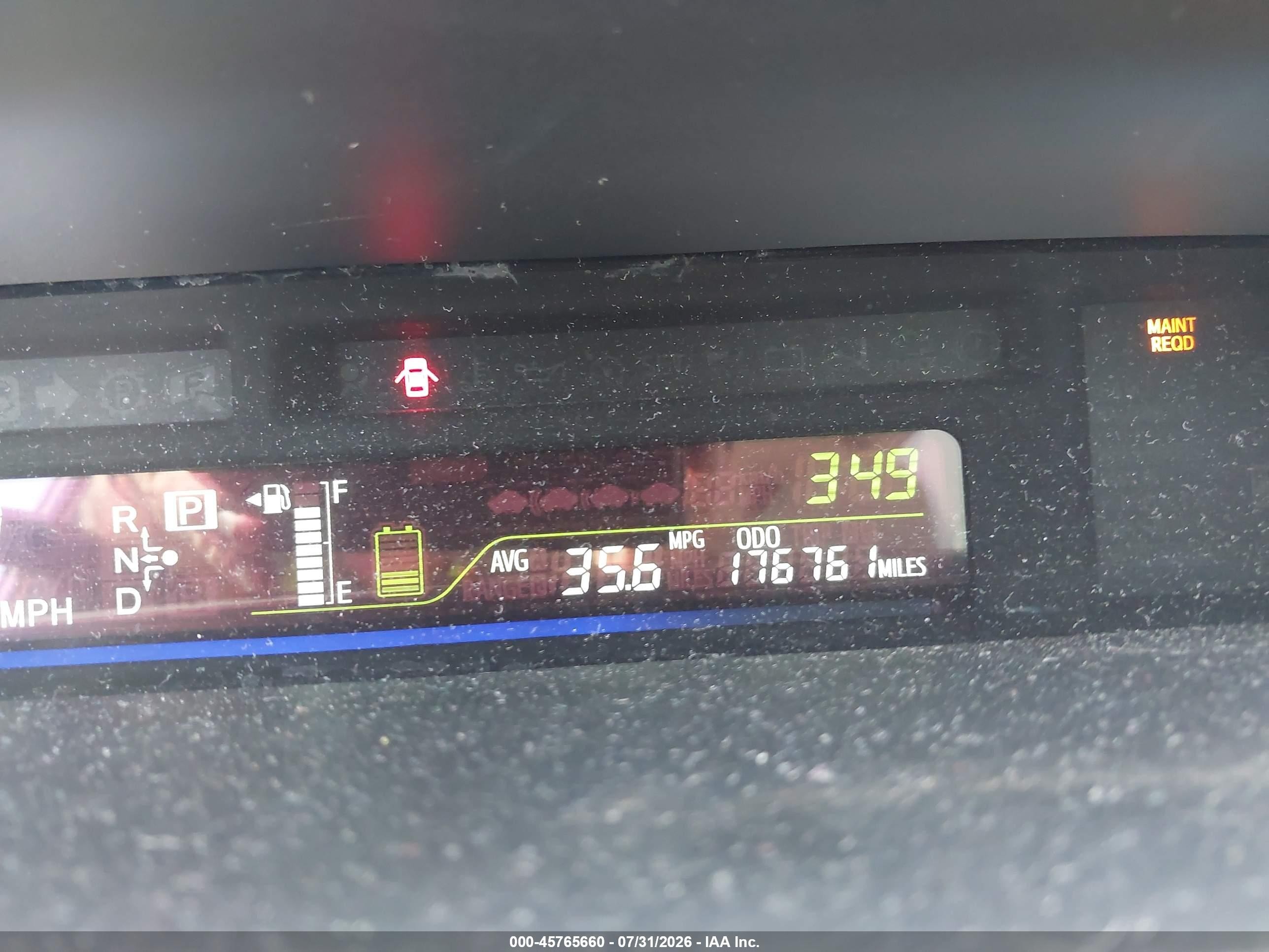 2012 Toyota Prius V Three Gray vin: JTDZN3EU7C3085461