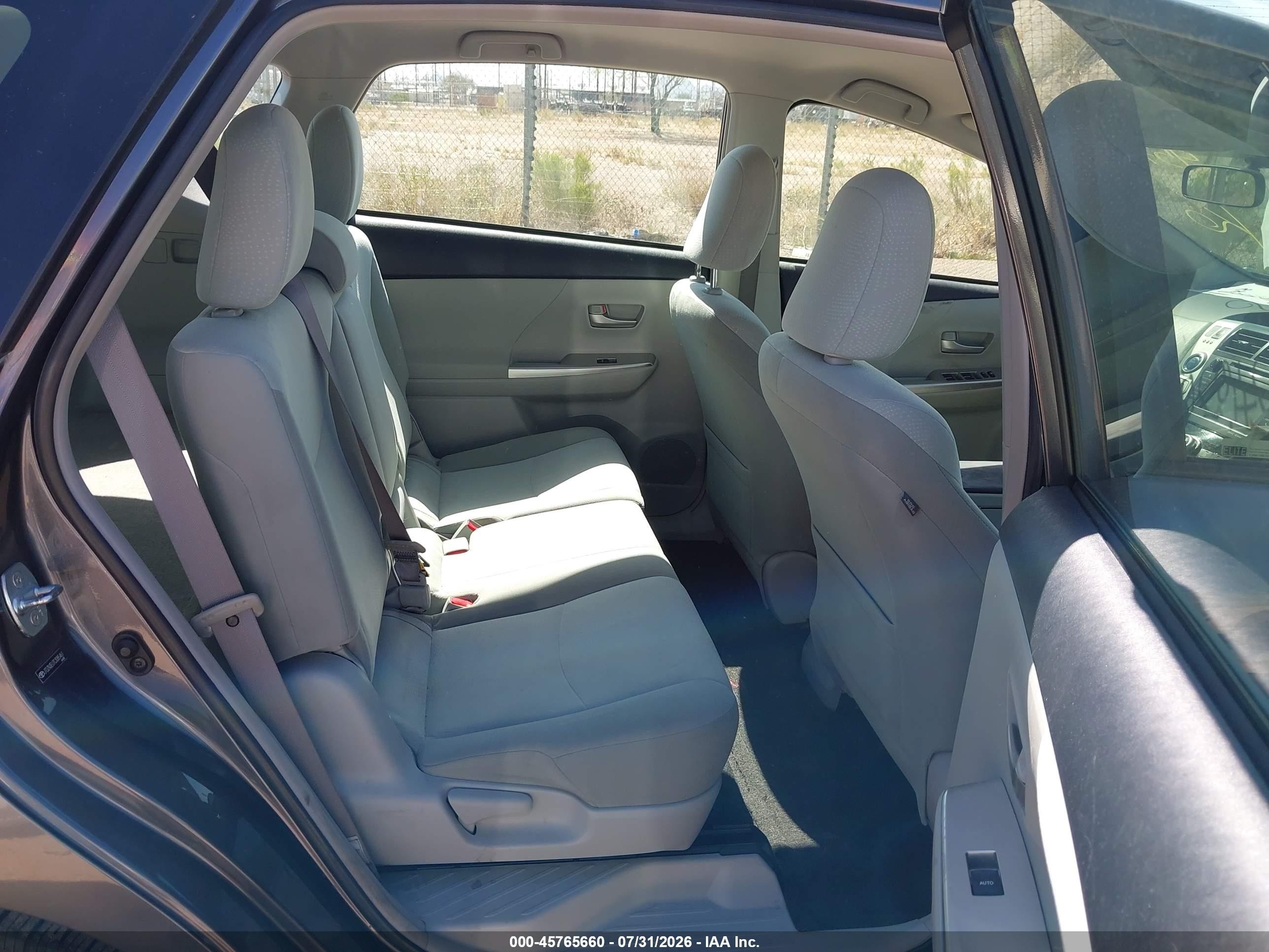 2012 Toyota Prius V Three Gray vin: JTDZN3EU7C3085461