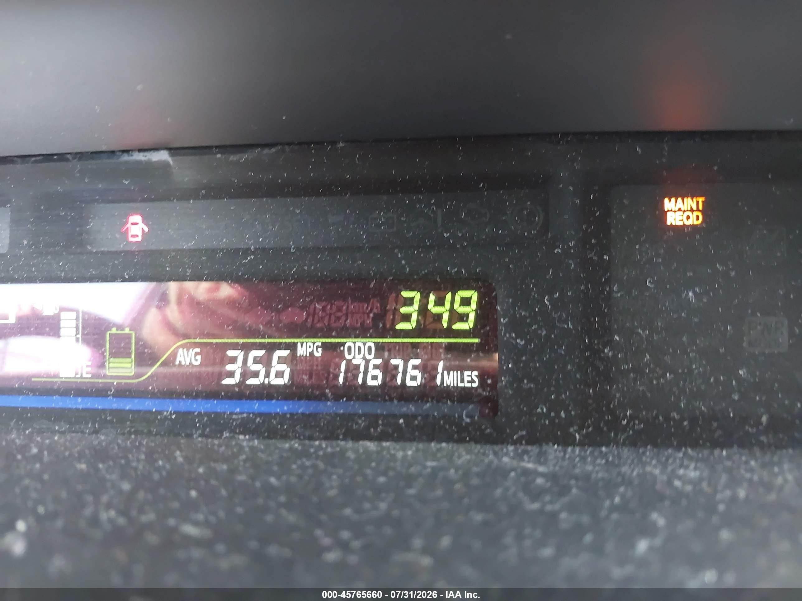 2012 Toyota Prius V Three Gray vin: JTDZN3EU7C3085461