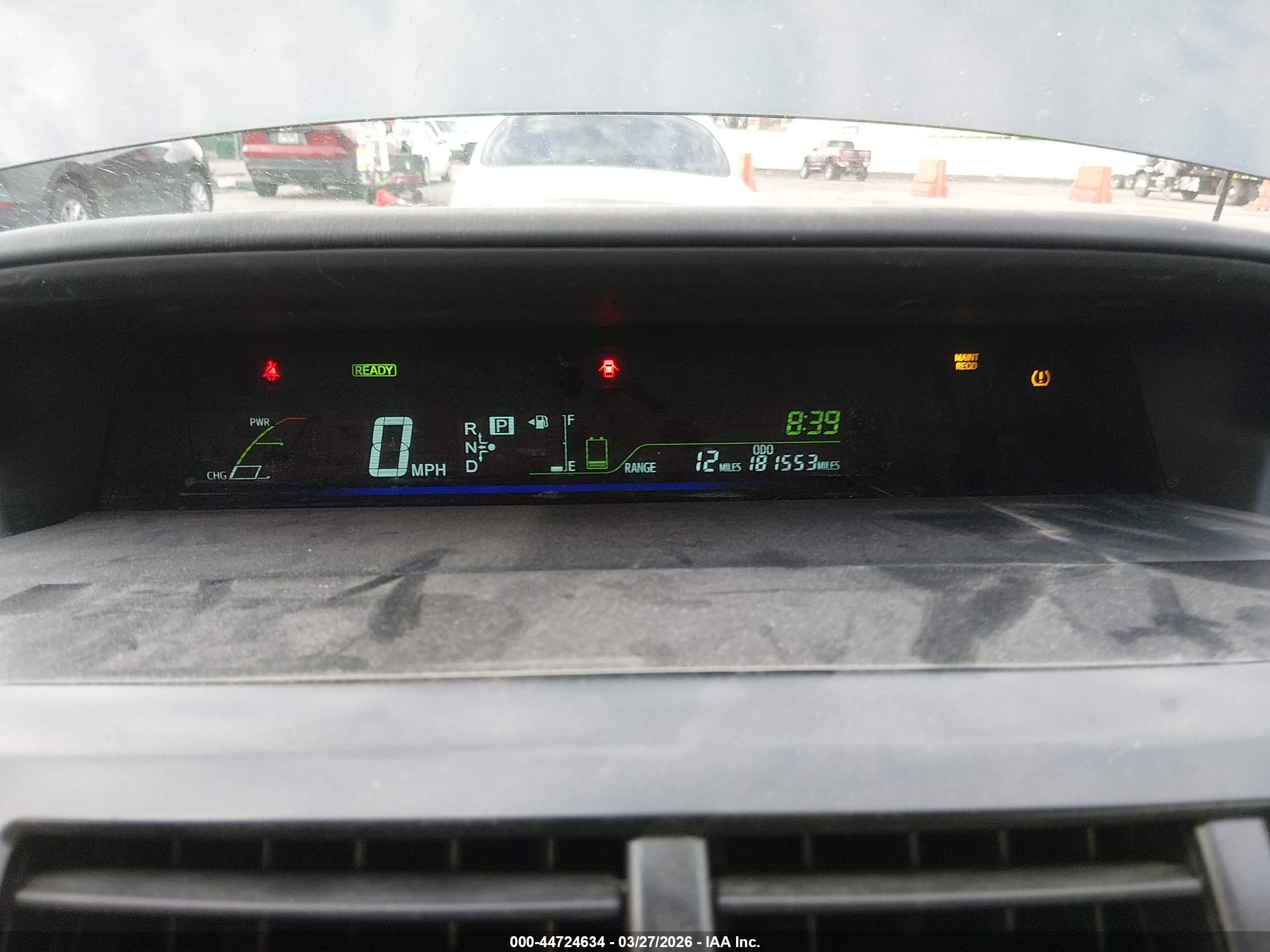 2012 Toyota Prius V Five Gray vin: JTDZN3EU7C3098355