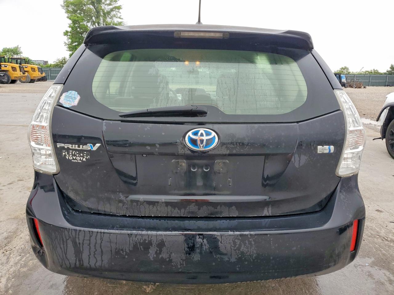 2012 Toyota Prius V Two Black vin: JTDZN3EU7C3119463