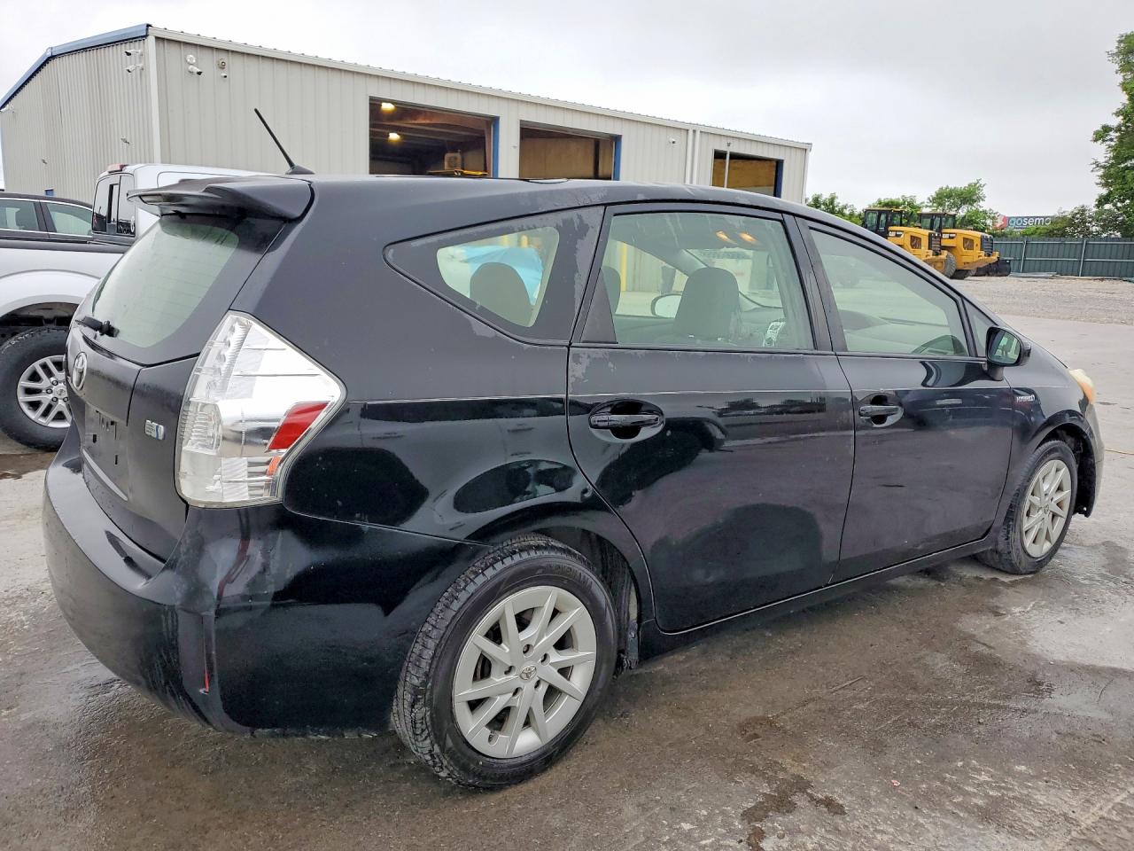 2012 Toyota Prius V Two Black vin: JTDZN3EU7C3119463