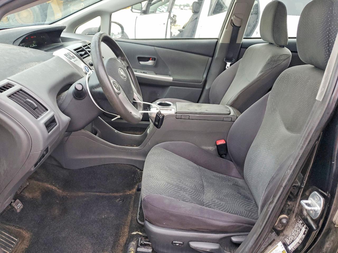 2012 Toyota Prius V Two Black vin: JTDZN3EU7C3119463