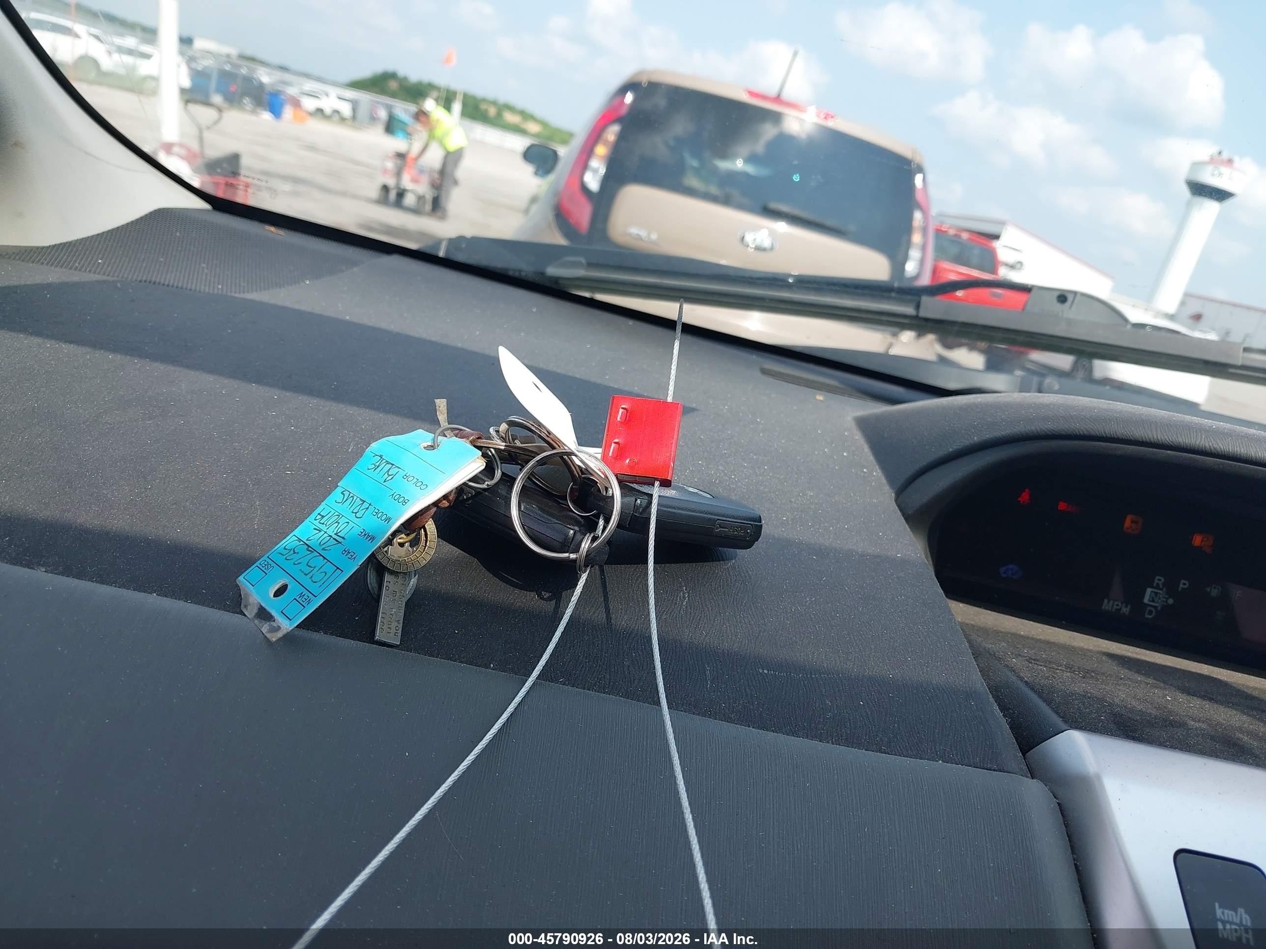 2012 Toyota Prius V Two Синий vin: JTDZN3EU7C3126848