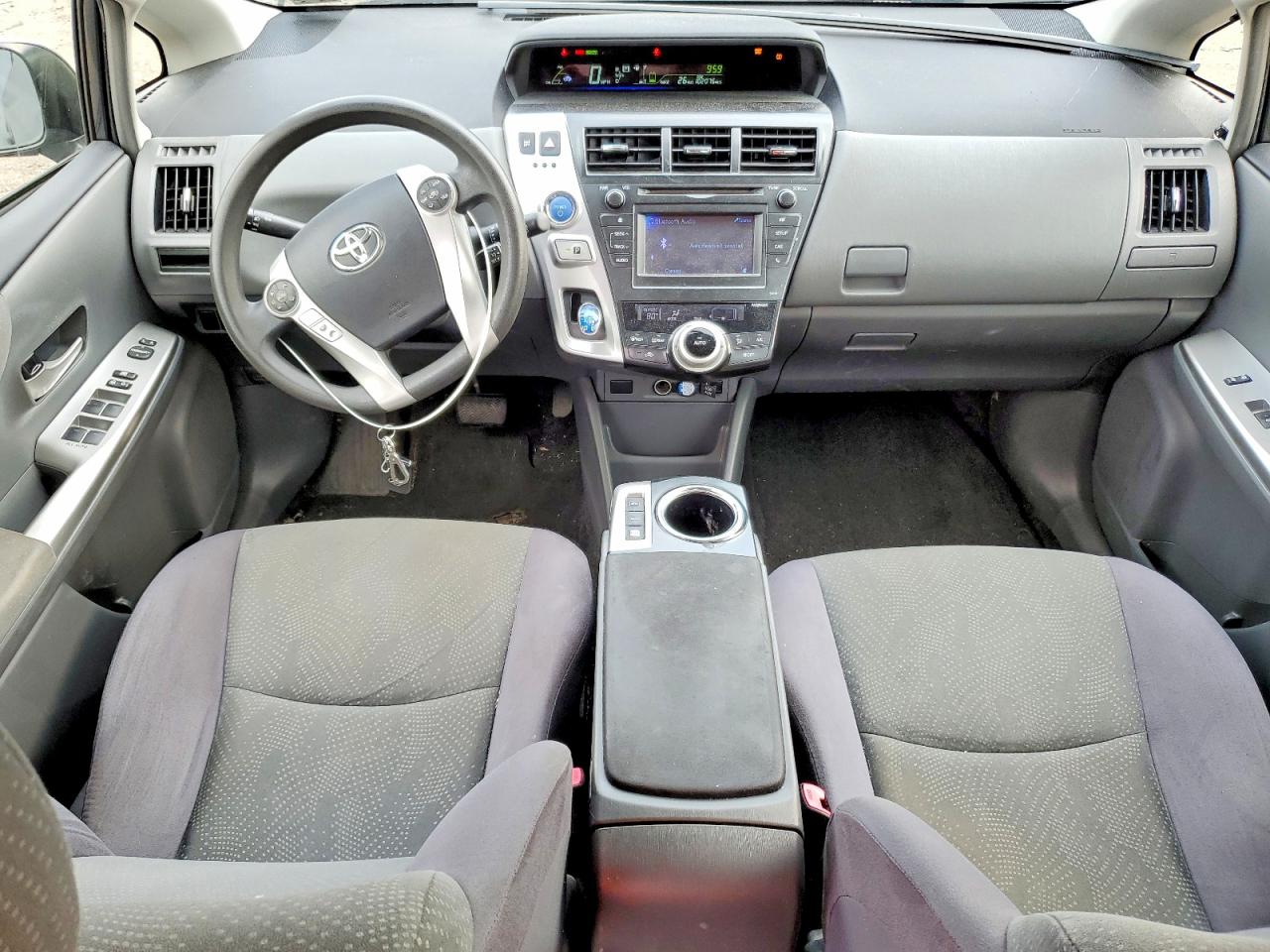 2012 Toyota Prius V Two Gray vin: JTDZN3EU7C3138806
