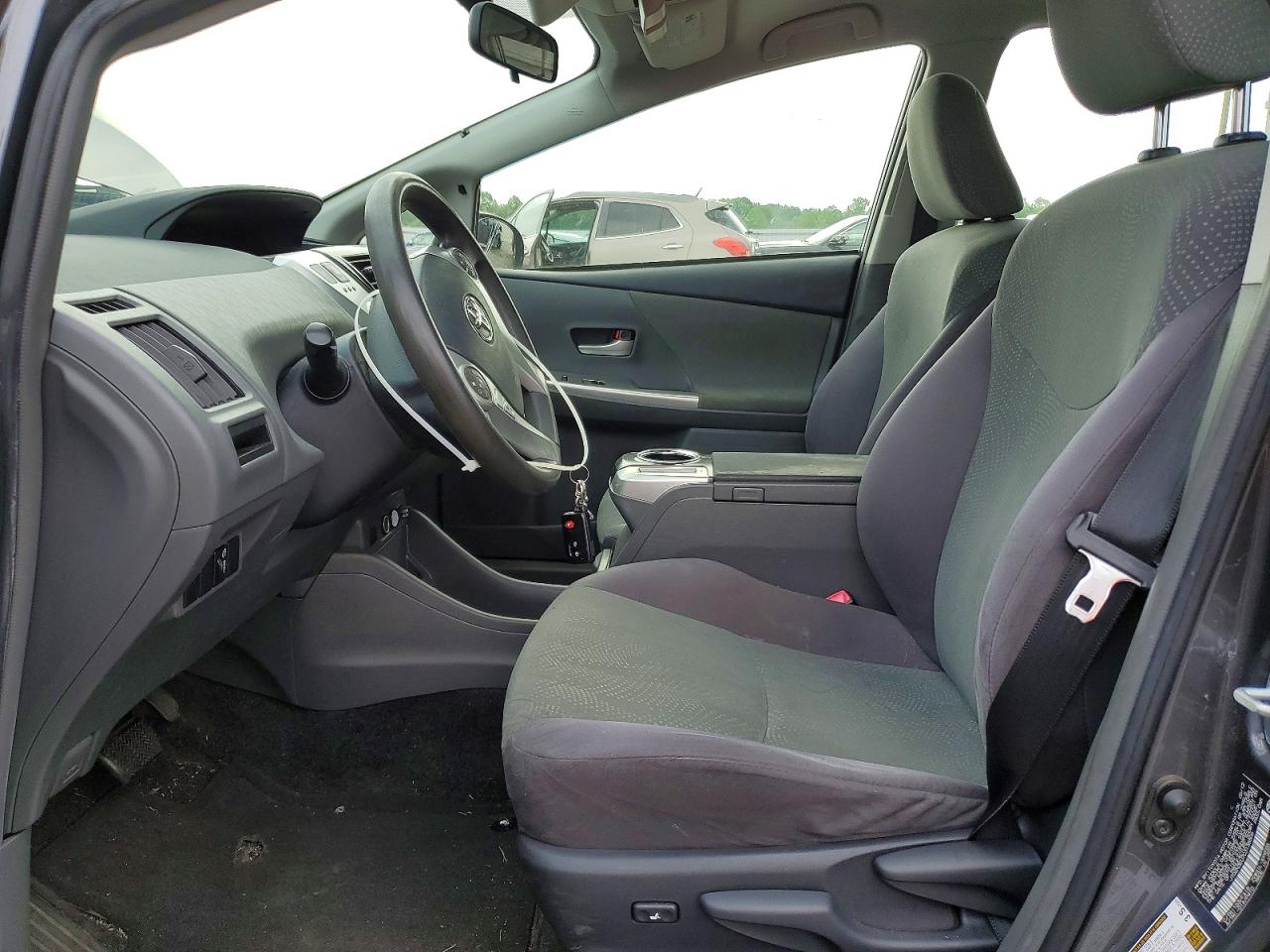 2012 Toyota Prius V Two Gray vin: JTDZN3EU7C3138806