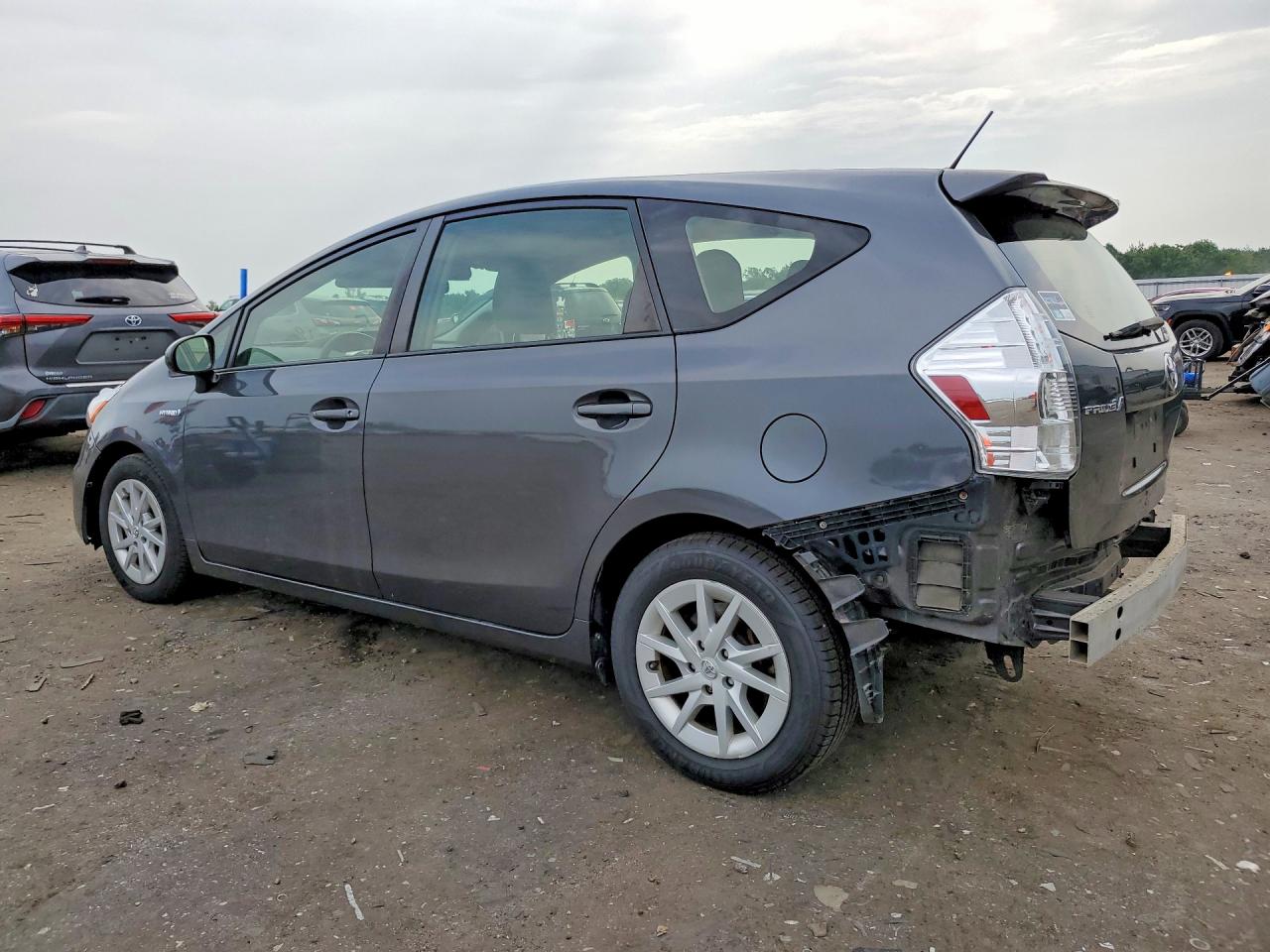 2012 Toyota Prius V Two Gray vin: JTDZN3EU7C3138806