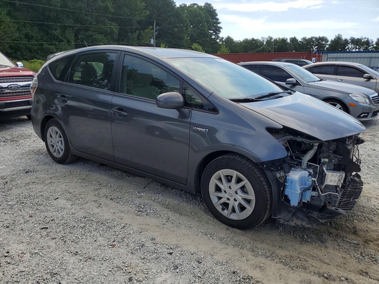 2012 Toyota Prius V Three Gray vin: JTDZN3EU7C3148915