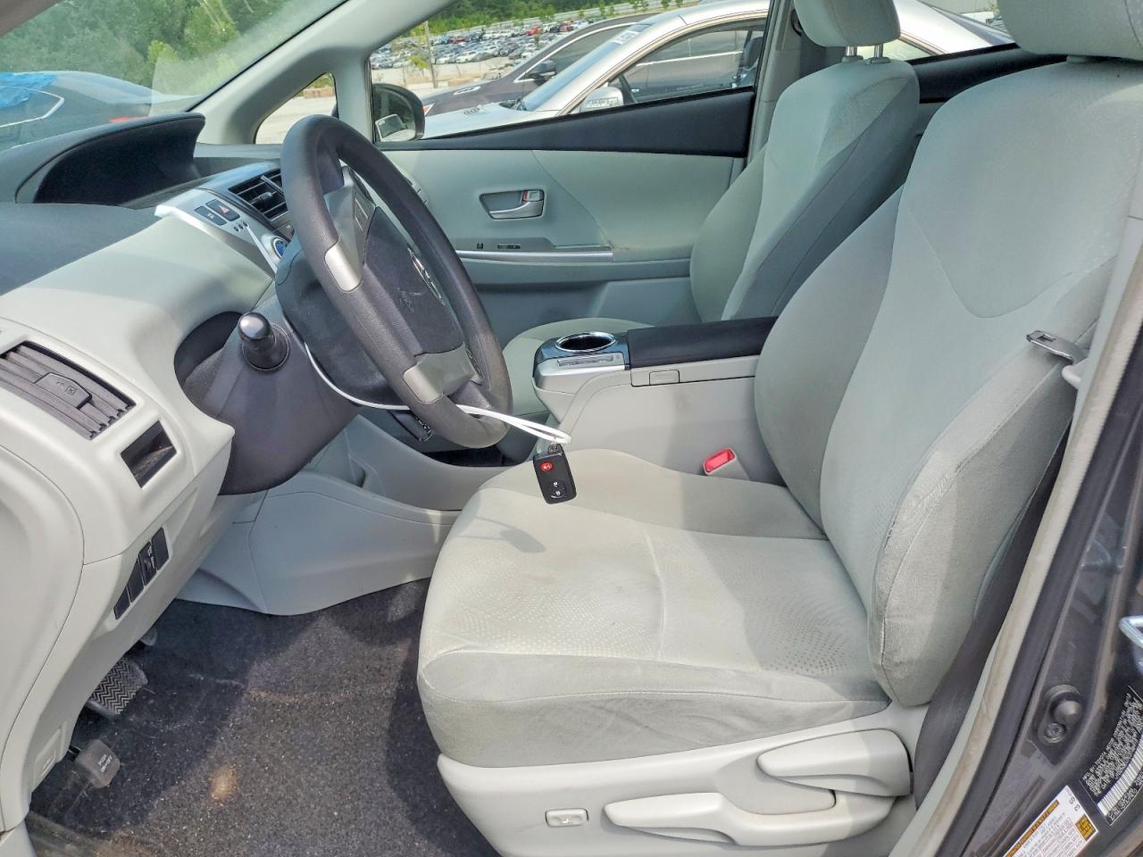 2012 Toyota Prius V Three Gray vin: JTDZN3EU7C3148915