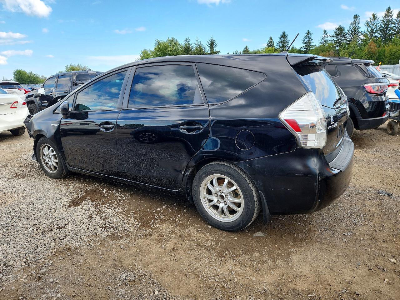 2012 Toyota Prius V Two Black vin: JTDZN3EU7C3166511