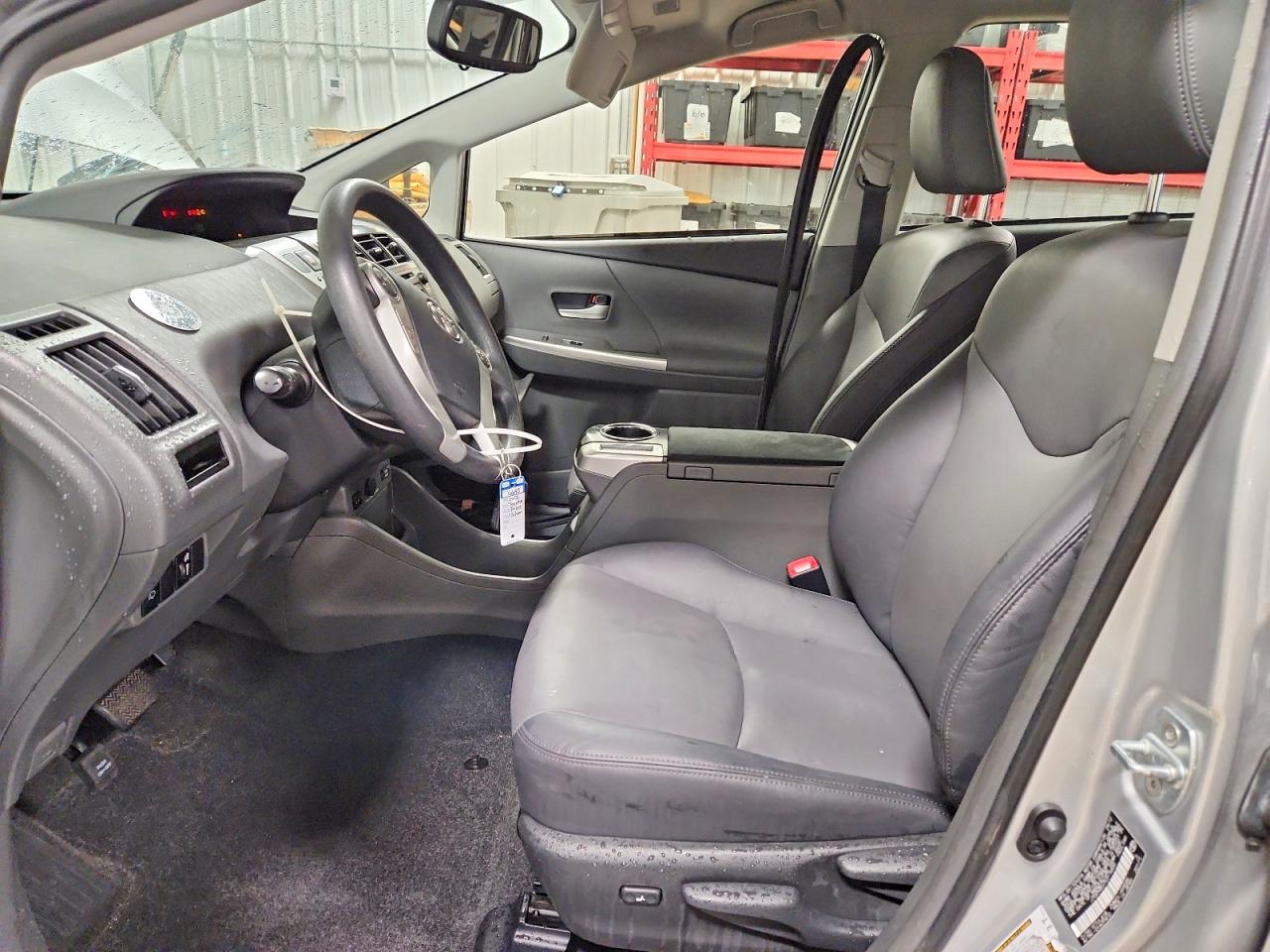 2012 Toyota Prius V Five Silver vin: JTDZN3EU7C3176830