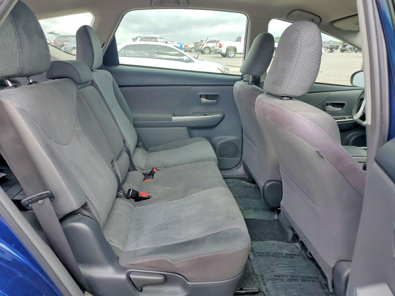2013 Toyota Prius V Three Blue vin: JTDZN3EU7D3224456