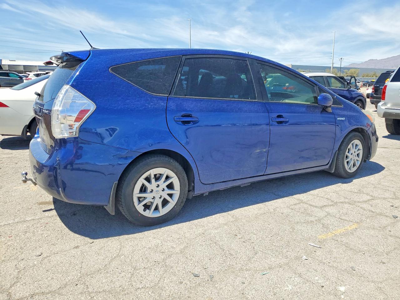 2013 Toyota Prius V Three Blue vin: JTDZN3EU7D3235943