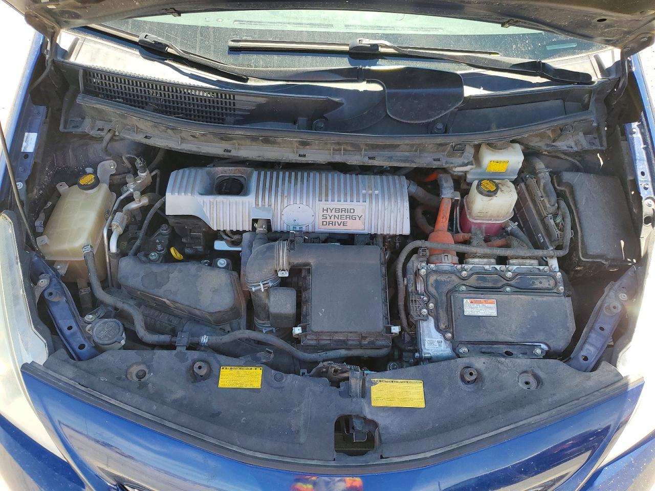 2013 Toyota Prius V Three Blue vin: JTDZN3EU7D3235943