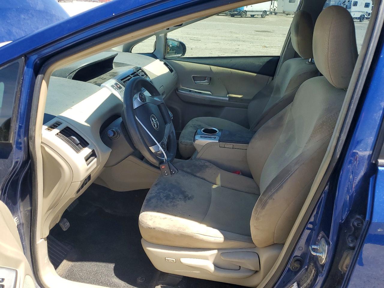 2013 Toyota Prius V Three Blue vin: JTDZN3EU7D3235943