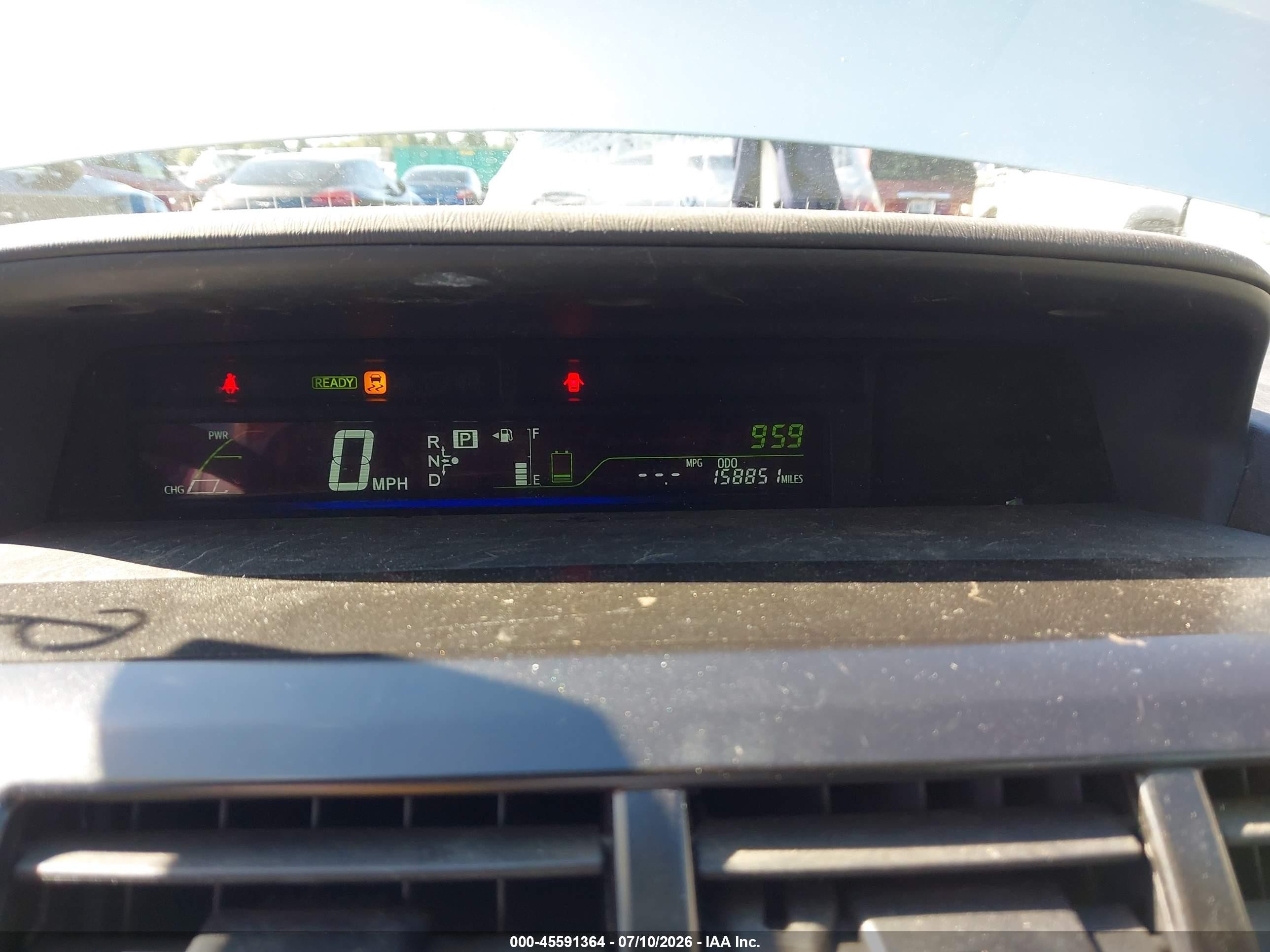 2013 Toyota Prius V Five Light Blue vin: JTDZN3EU7D3256596
