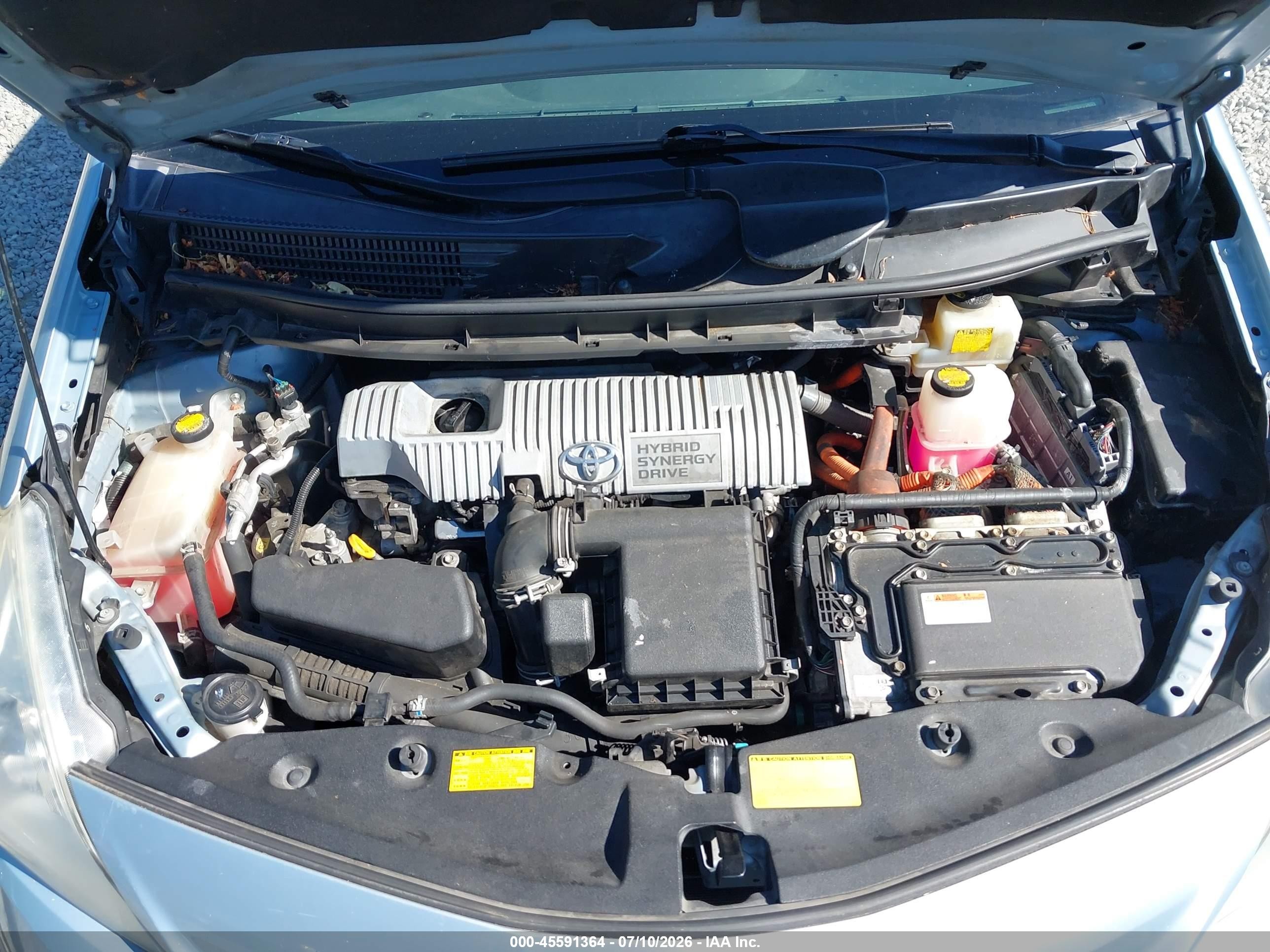 2013 Toyota Prius V Five Light Blue vin: JTDZN3EU7D3256596