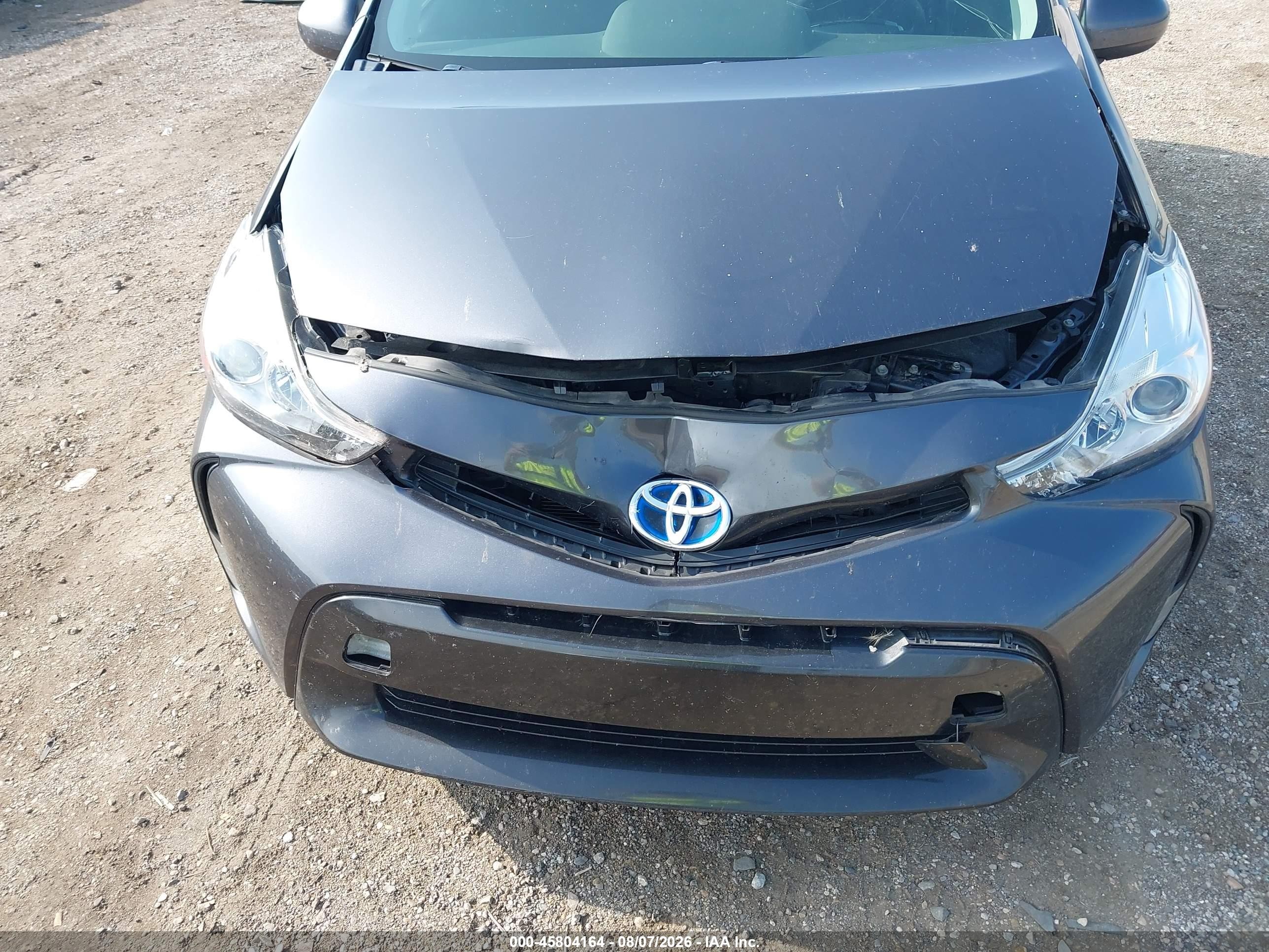 2015 Toyota Prius V Three Gray vin: JTDZN3EU7FJ018908