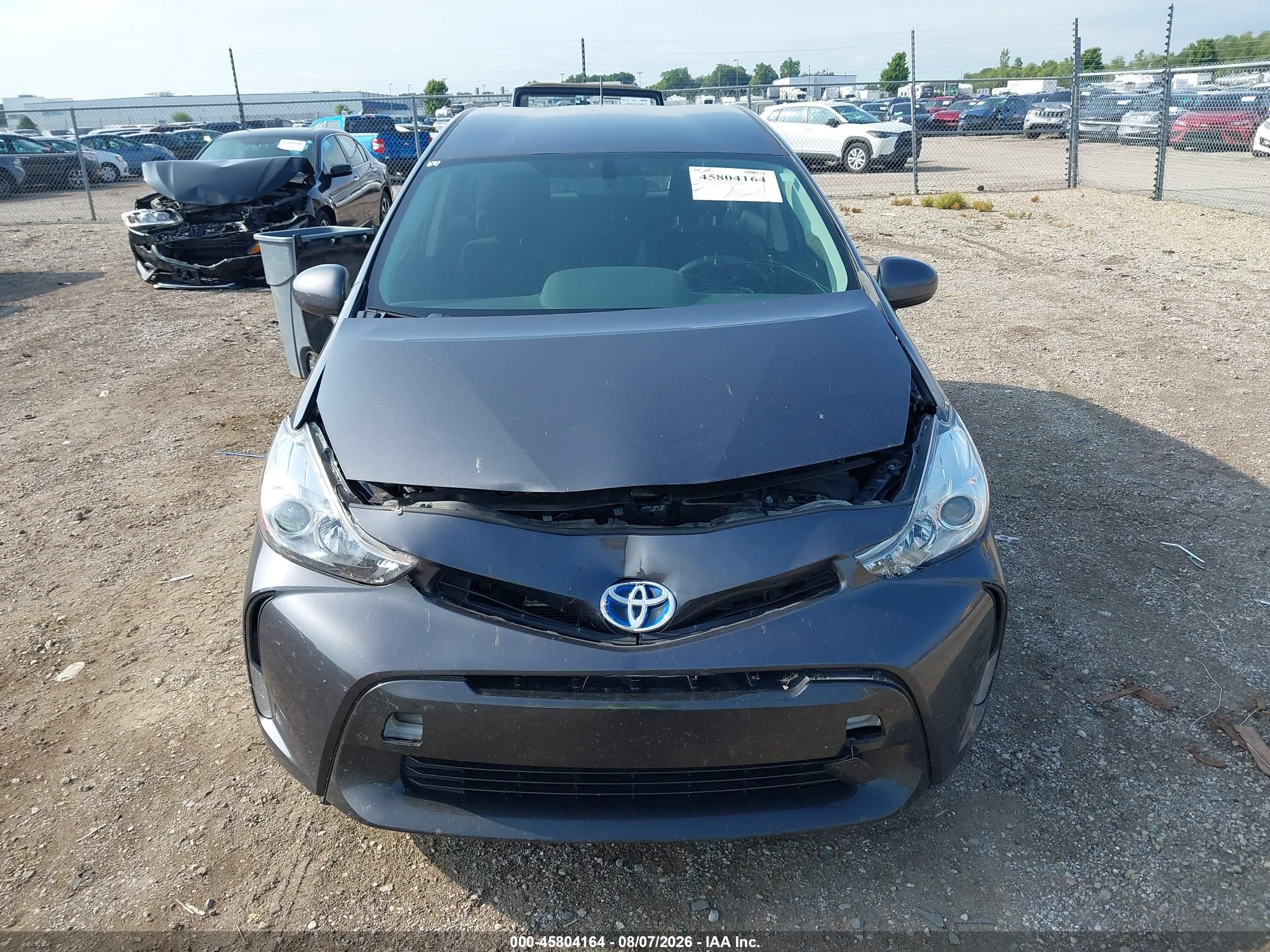 2015 Toyota Prius V Three Gray vin: JTDZN3EU7FJ018908
