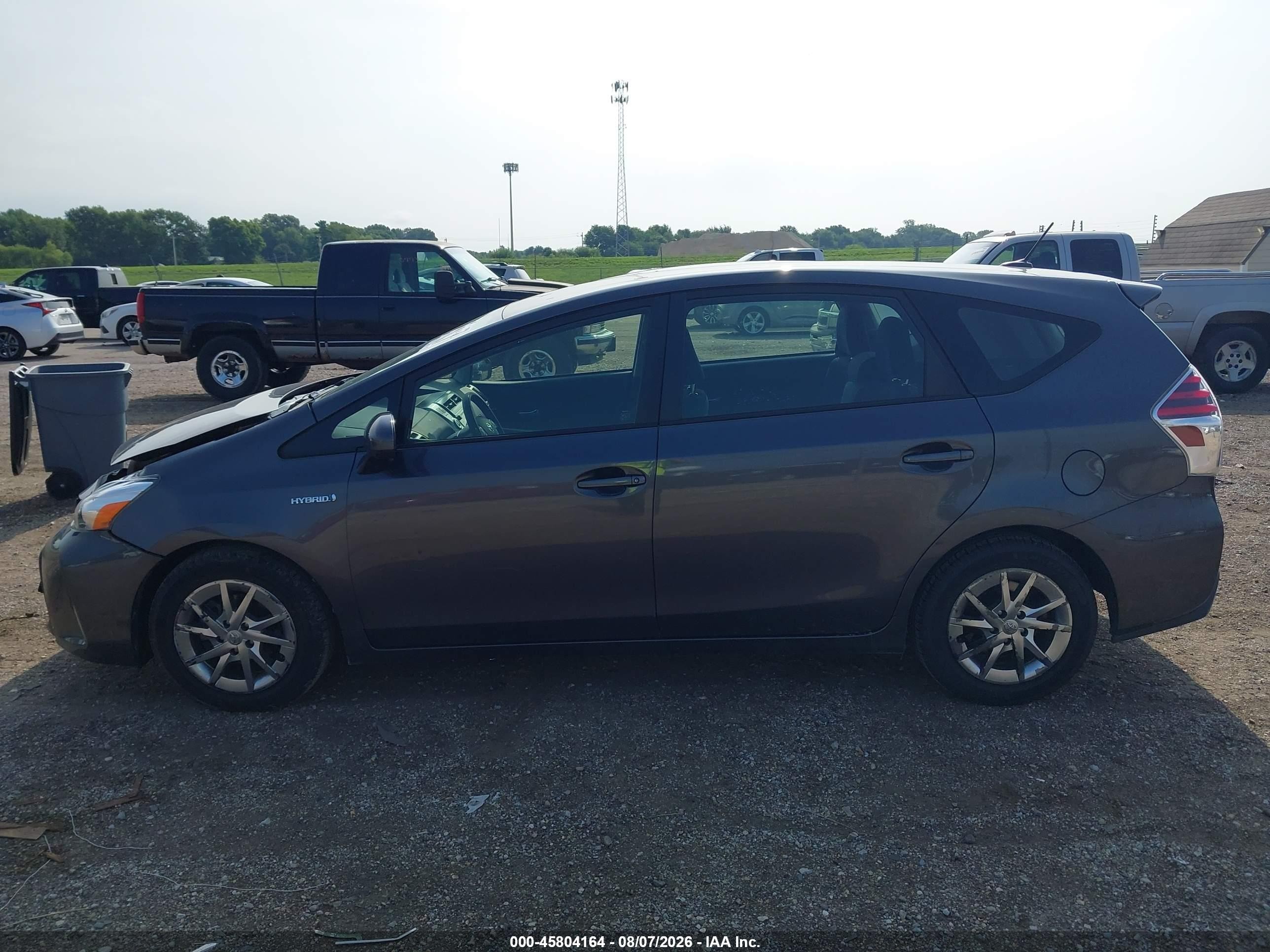 2015 Toyota Prius V Three Gray vin: JTDZN3EU7FJ018908
