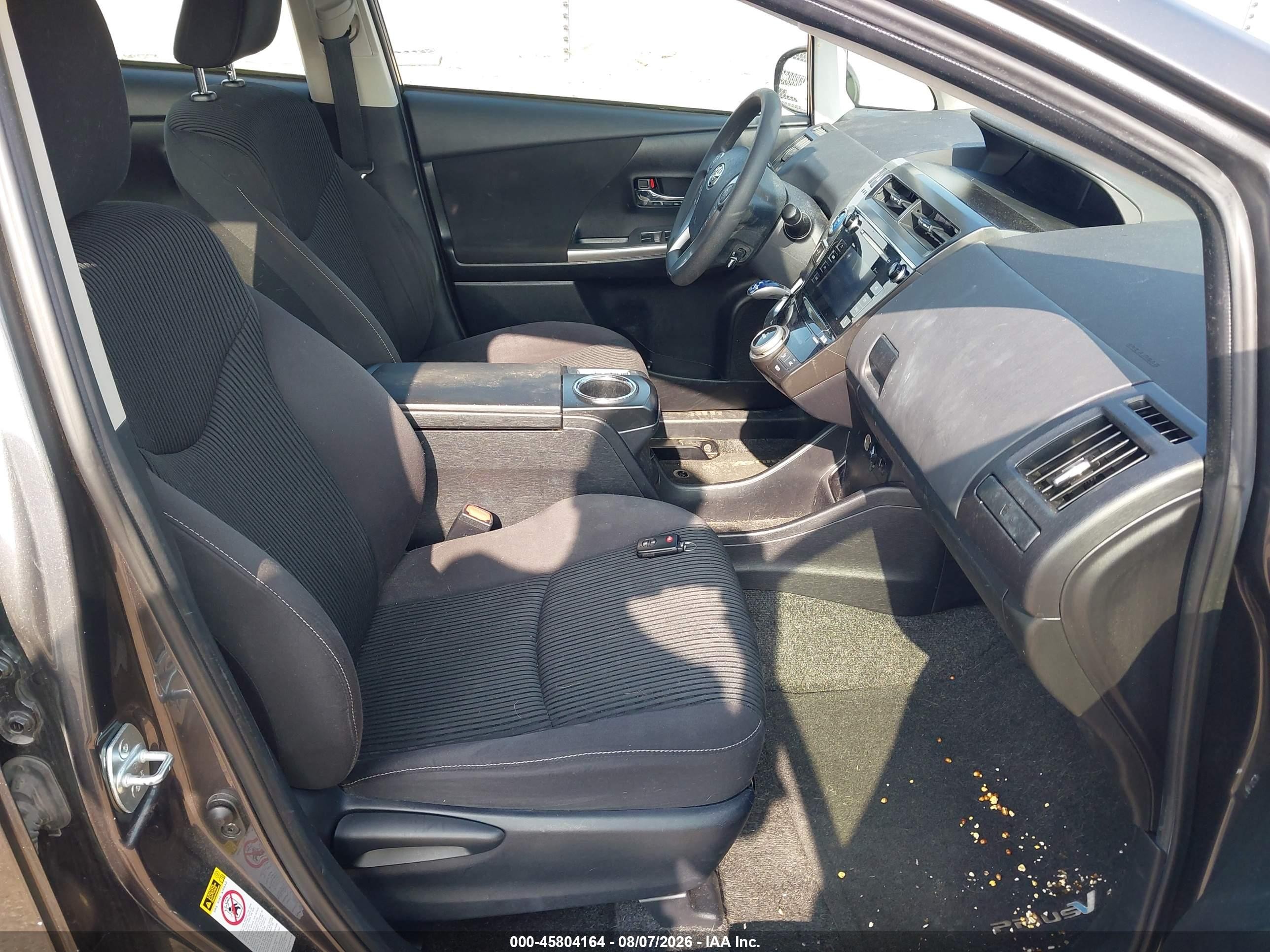 2015 Toyota Prius V Three Gray vin: JTDZN3EU7FJ018908