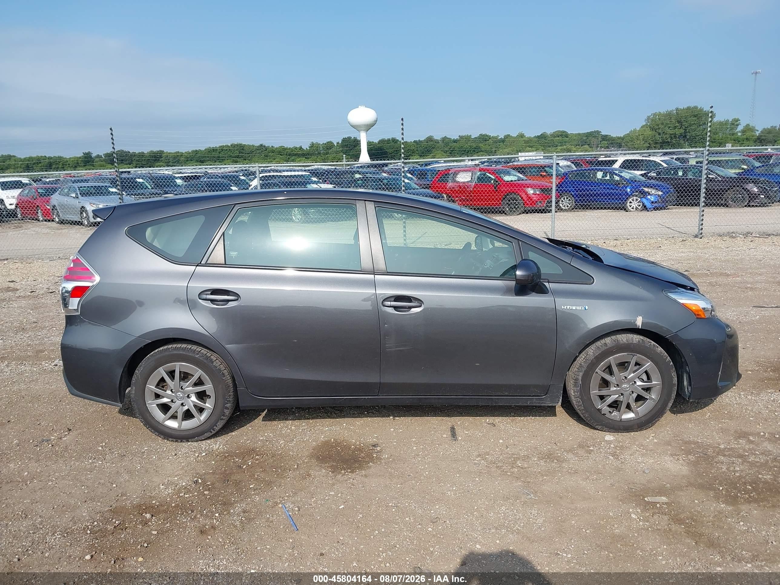 2015 Toyota Prius V Three Gray vin: JTDZN3EU7FJ018908