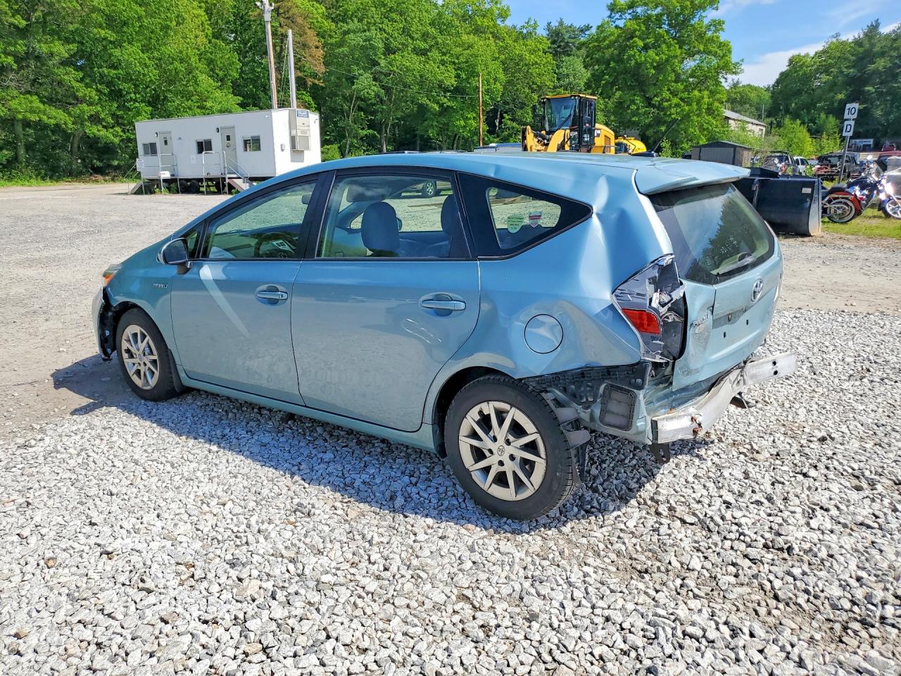 2015 Toyota Prius V Three Green vin: JTDZN3EU7FJ026829