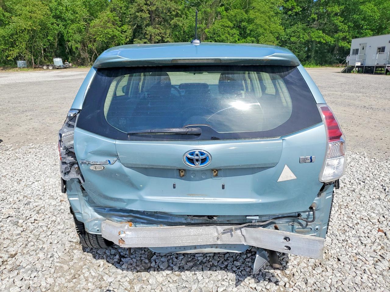 2015 Toyota Prius V Three Green vin: JTDZN3EU7FJ026829
