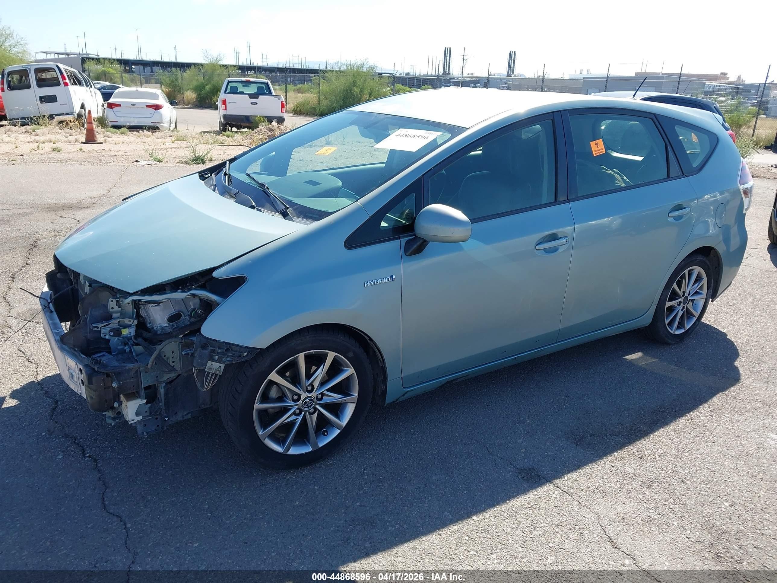 2015 Toyota Prius V Five Green vin: JTDZN3EU7FJ032985
