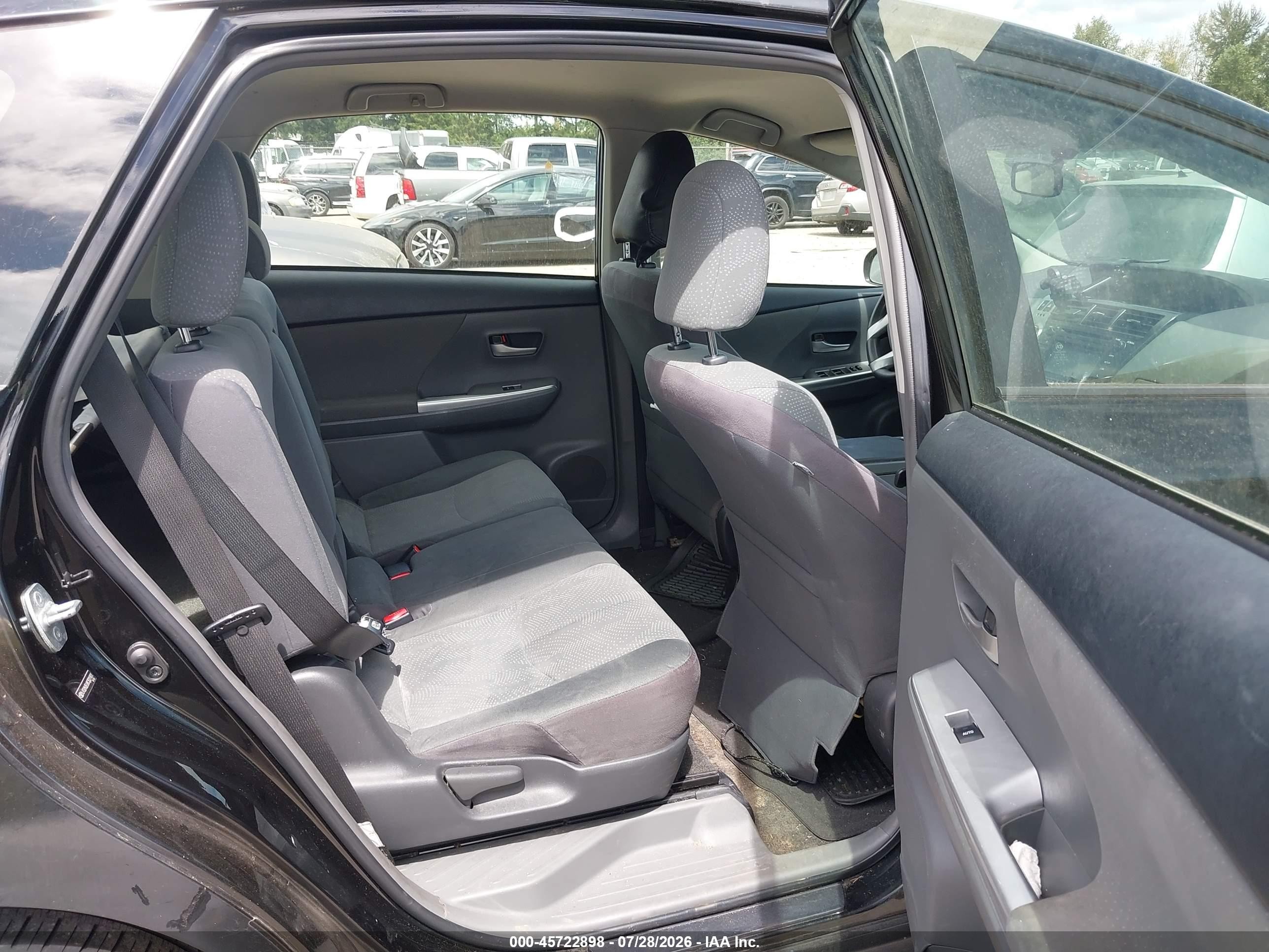 2012 Toyota Prius V Three Black vin: JTDZN3EU8C3021901