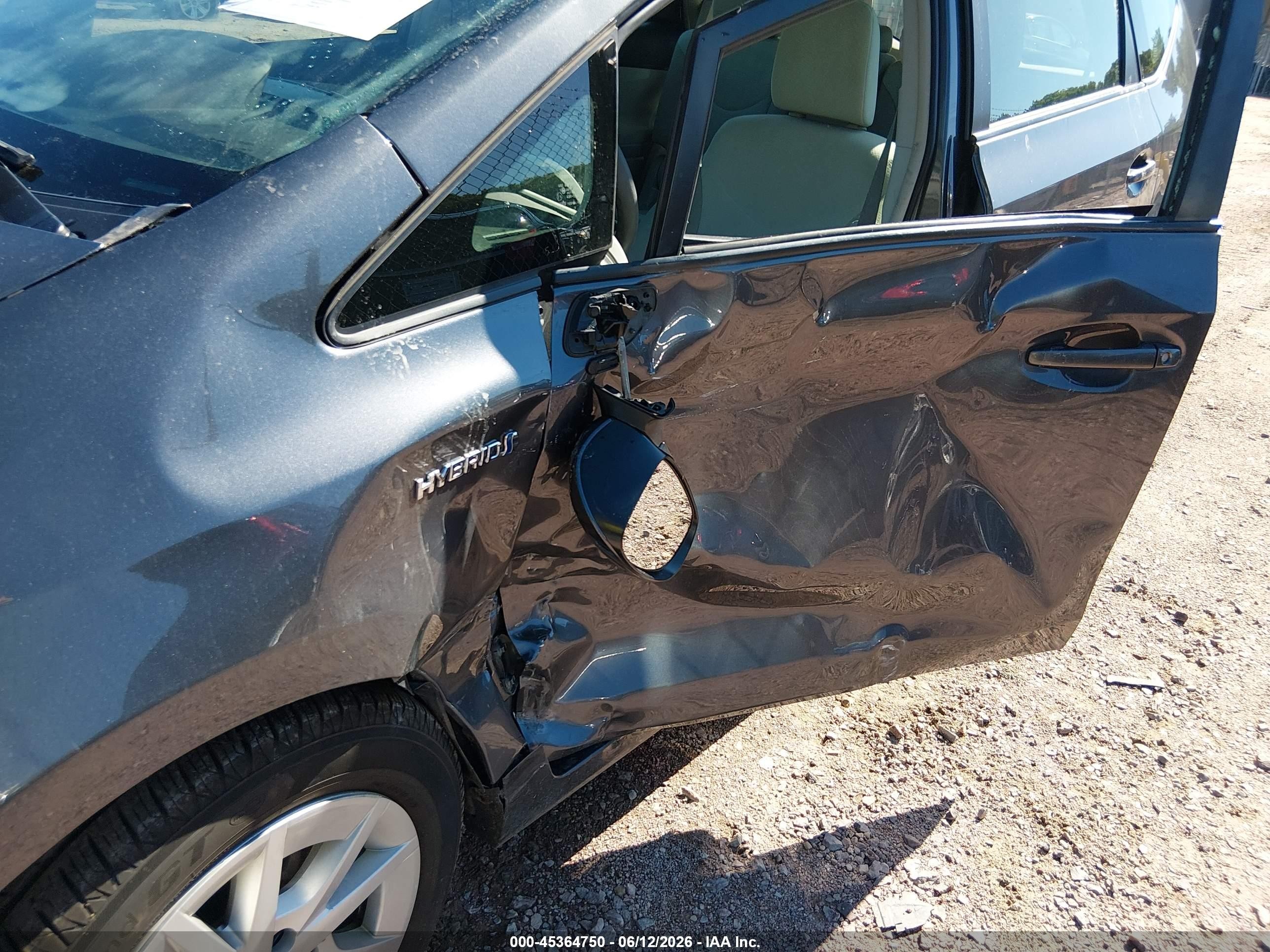 2012 Toyota Prius V Two Gray vin: JTDZN3EU8C3060312
