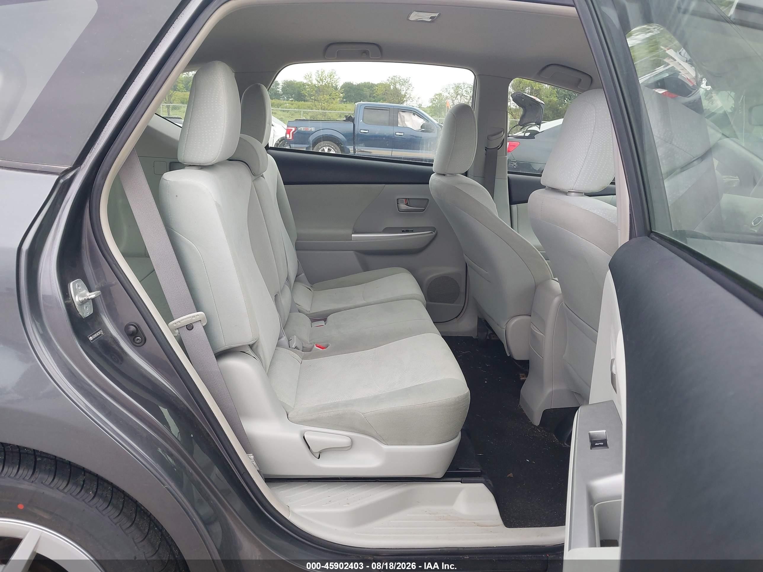 2012 Toyota Prius V Three Gray vin: JTDZN3EU8C3087767