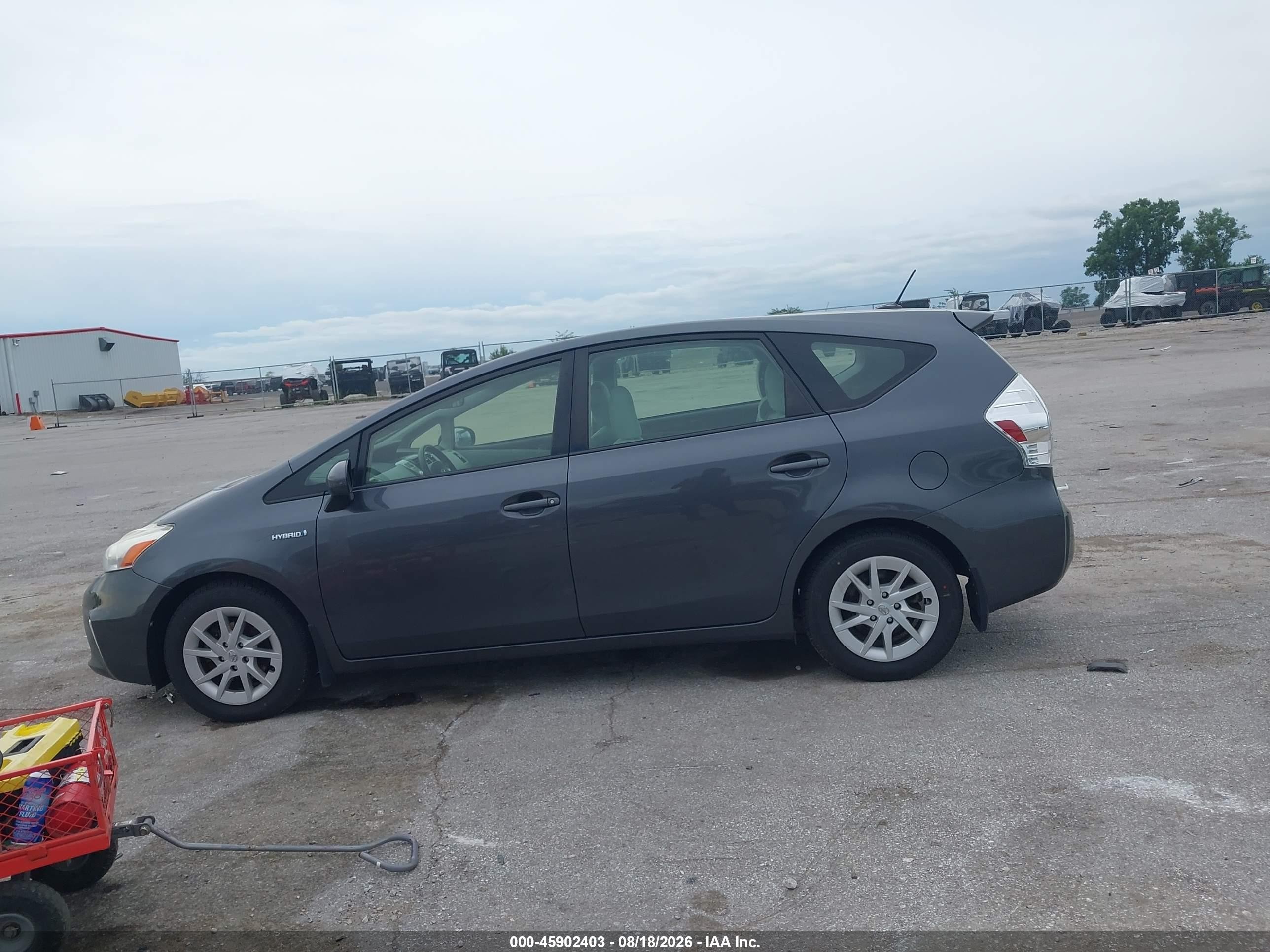 2012 Toyota Prius V Three Gray vin: JTDZN3EU8C3087767