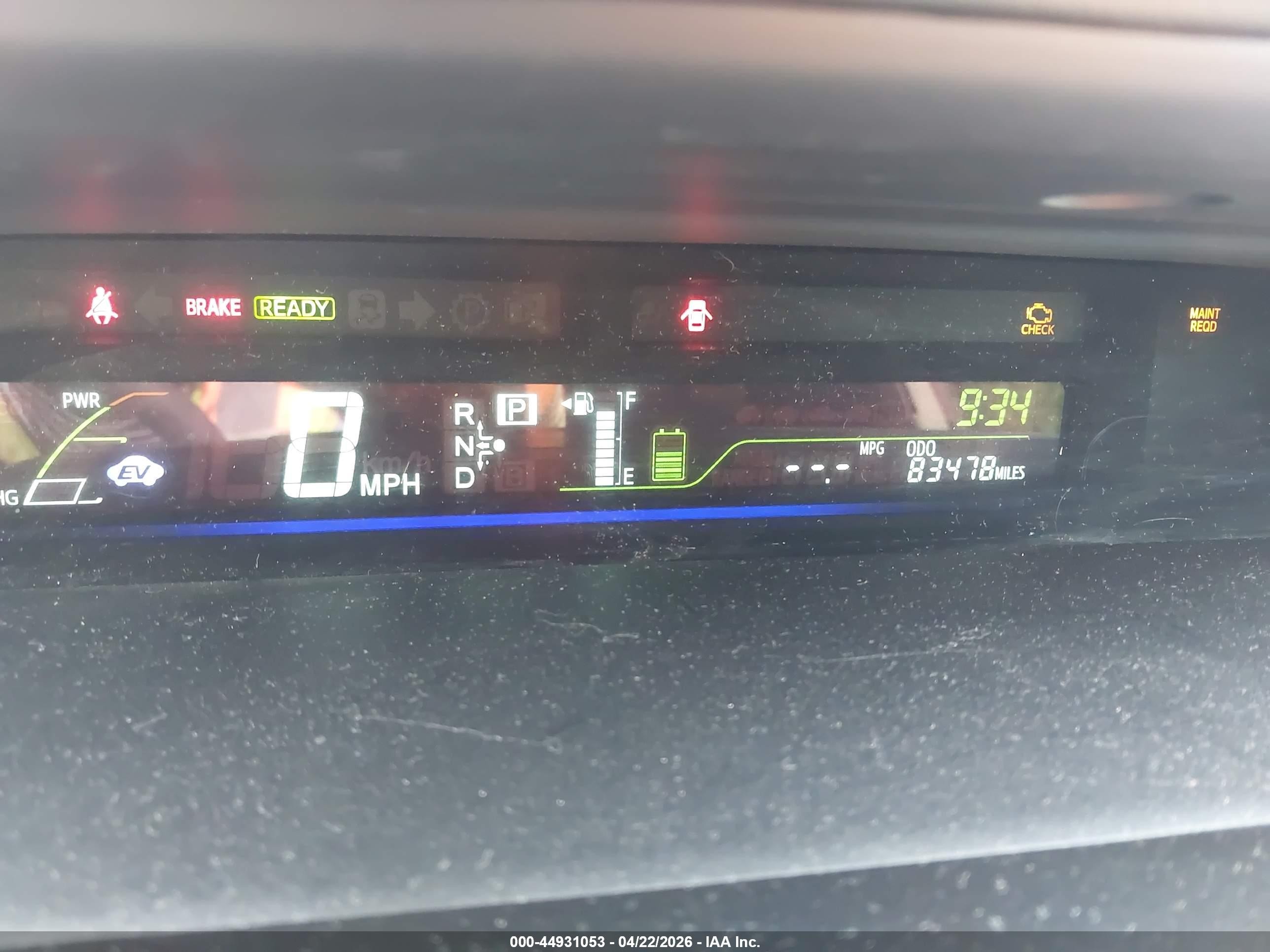 2012 Toyota Prius V Two Black vin: JTDZN3EU8C3087915