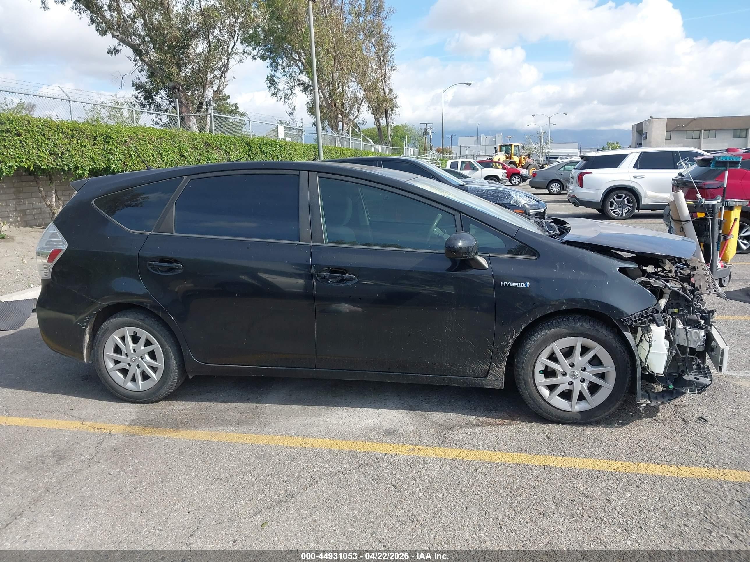 2012 Toyota Prius V Two Black vin: JTDZN3EU8C3087915