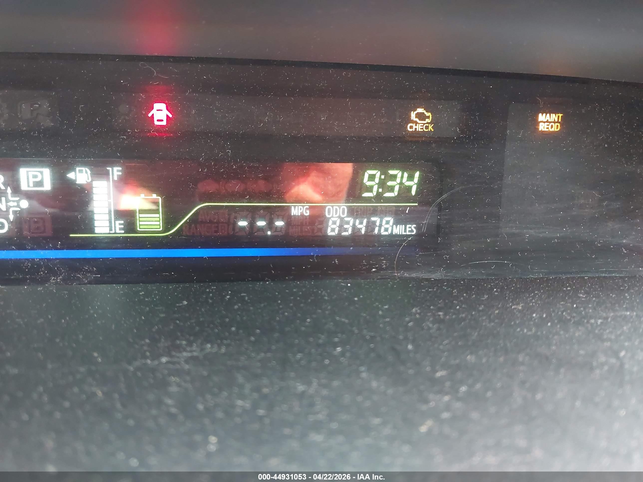 2012 Toyota Prius V Two Black vin: JTDZN3EU8C3087915