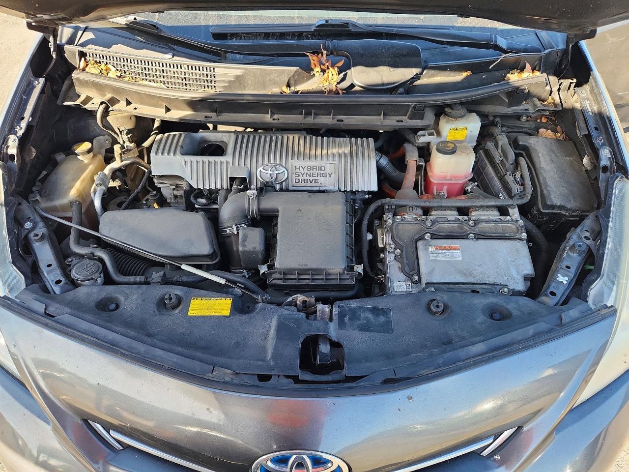 2012 Toyota Prius V Five Gray vin: JTDZN3EU8C3088045