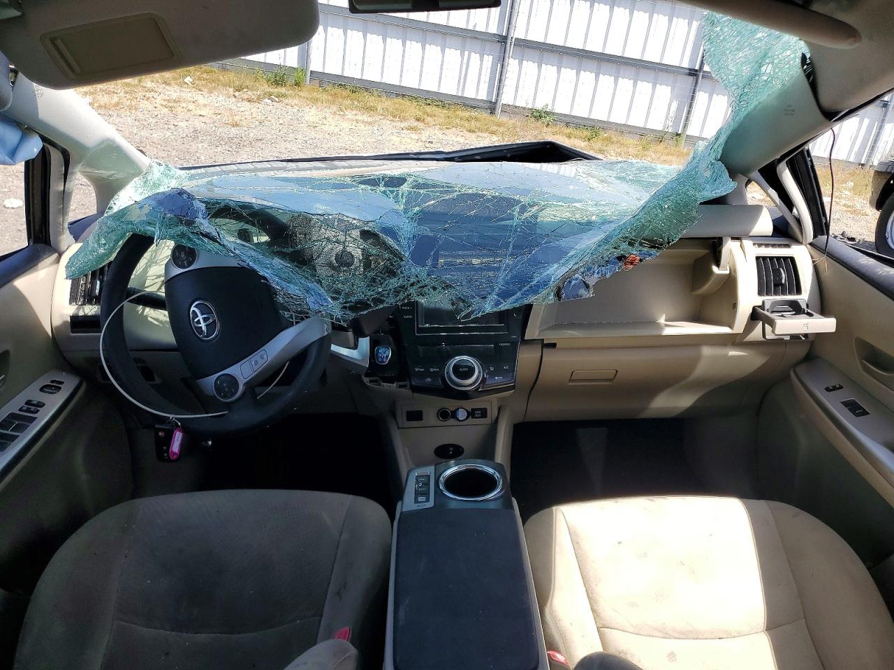 2012 Toyota Prius V Two Blue vin: JTDZN3EU8C3156831