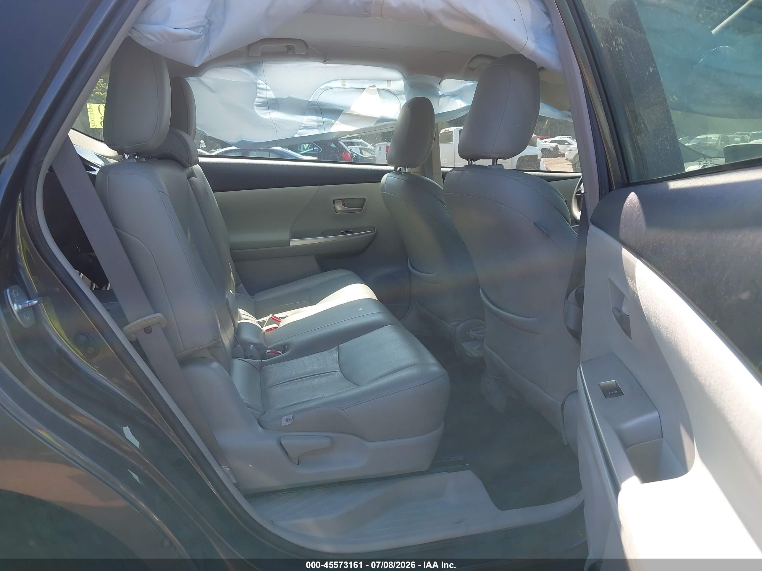 2013 Toyota Prius V Three Gray vin: JTDZN3EU8D3235014
