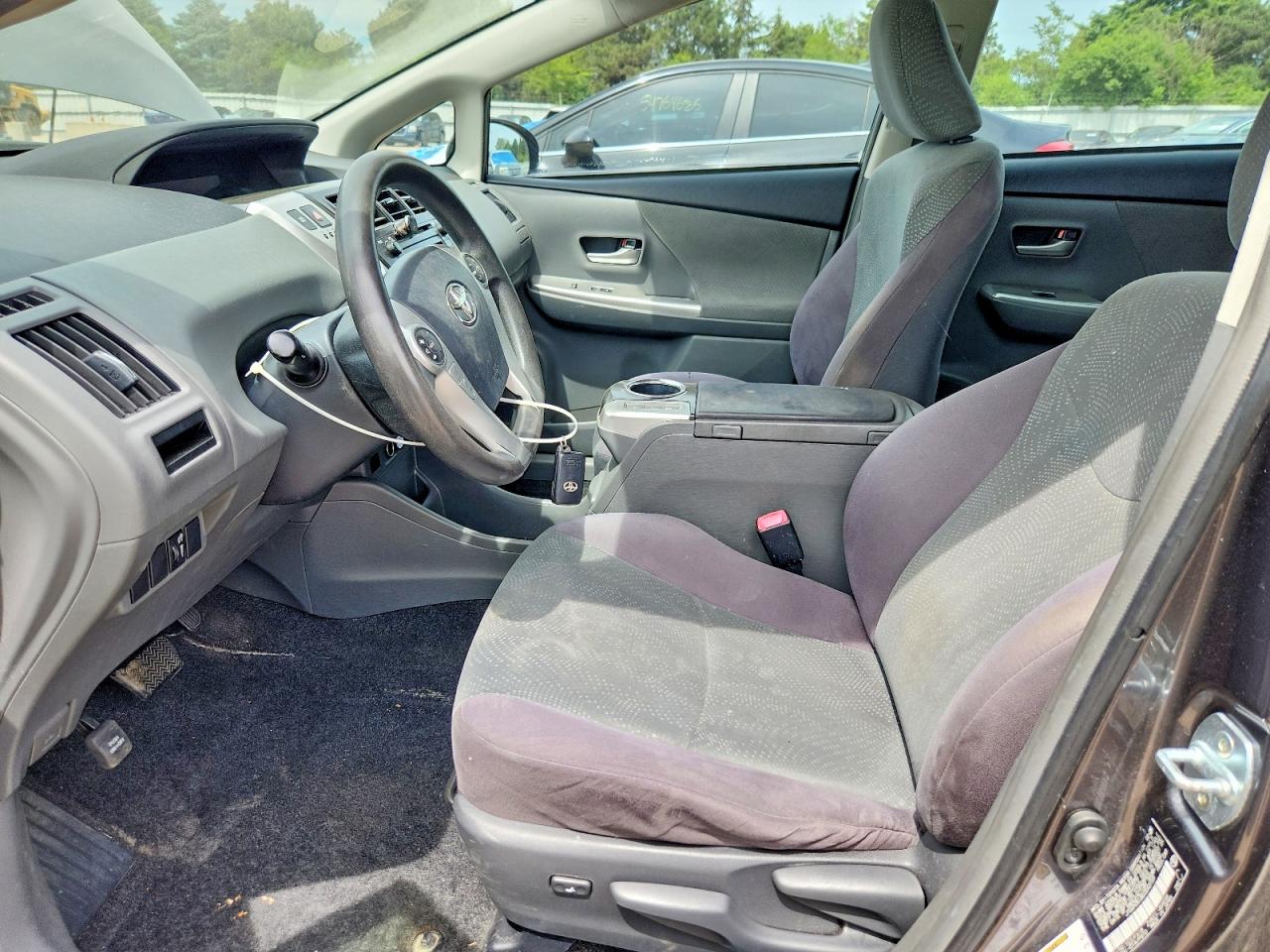2013 Toyota Prius V Three Gray vin: JTDZN3EU8D3243159