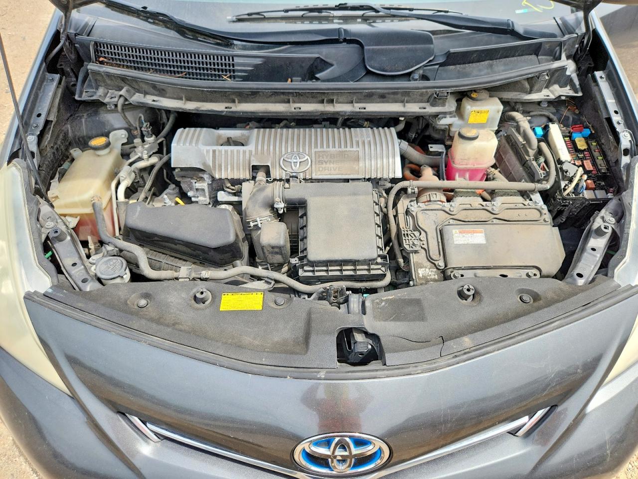 2013 Toyota Prius V Three Gray vin: JTDZN3EU8D3243159