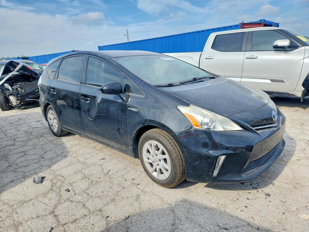 2013 Toyota Prius V Two Black vin: JTDZN3EU8D3288490