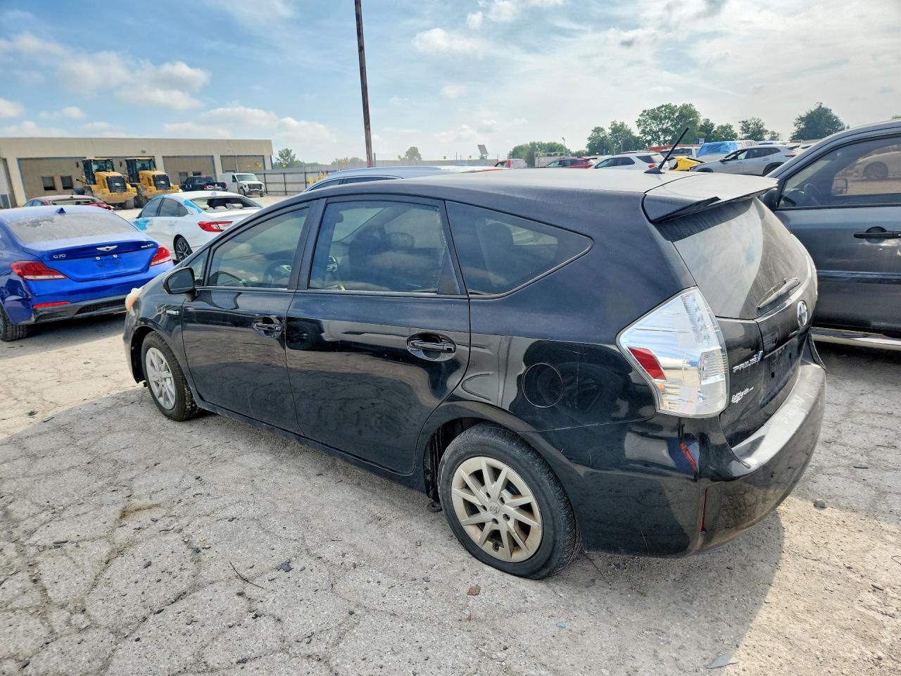 2013 Toyota Prius V Two Black vin: JTDZN3EU8D3288490