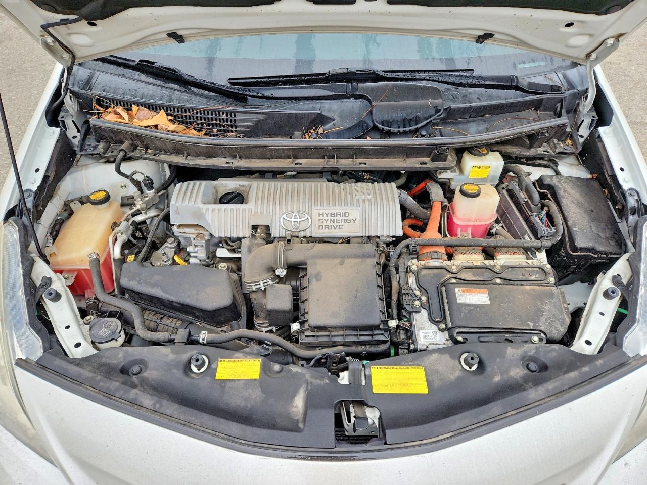 2014 Toyota Prius V Five Белый vin: JTDZN3EU8E3319237