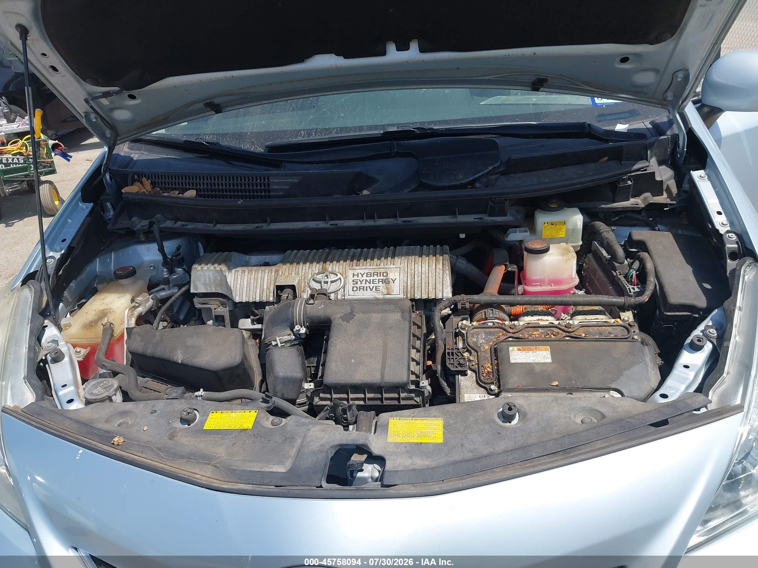 2014 Toyota Prius V Five Light Blue vin: JTDZN3EU8EJ006054